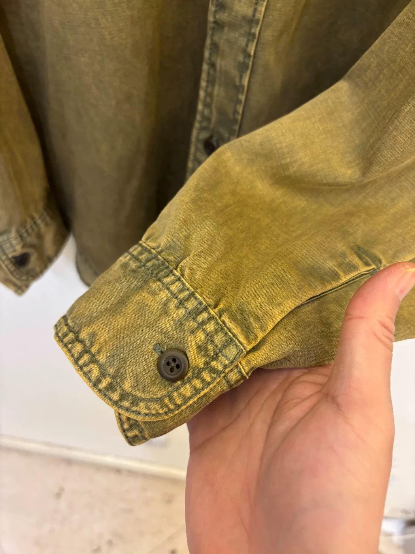 Beams Japan Beams 25SS Acetate Washed Shirt Size US L / EU 52-54 / 3 - 5 Thumbnail