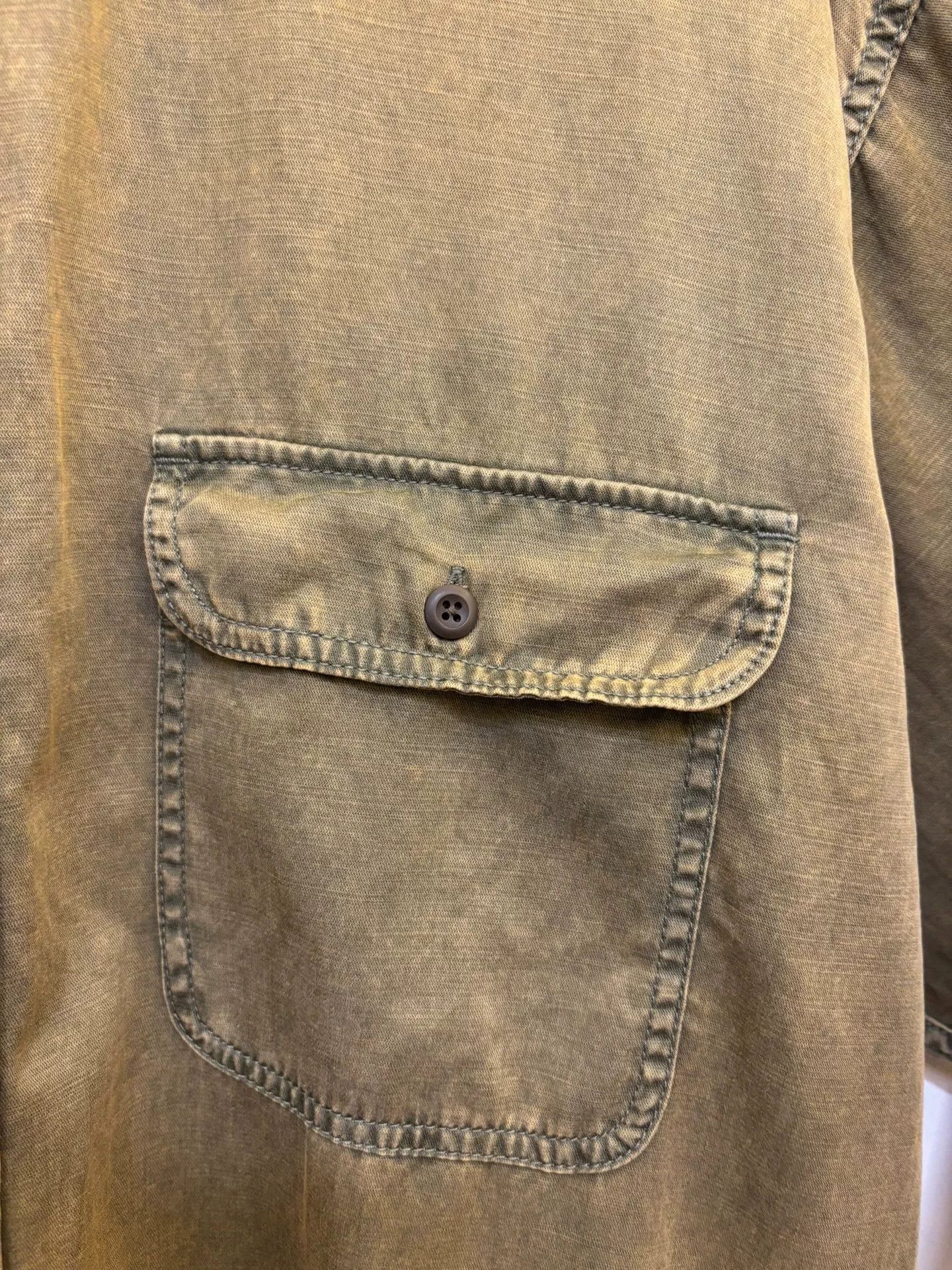 Beams Japan Beams 25SS Acetate Washed Shirt Size US L / EU 52-54 / 3 - 4 Thumbnail