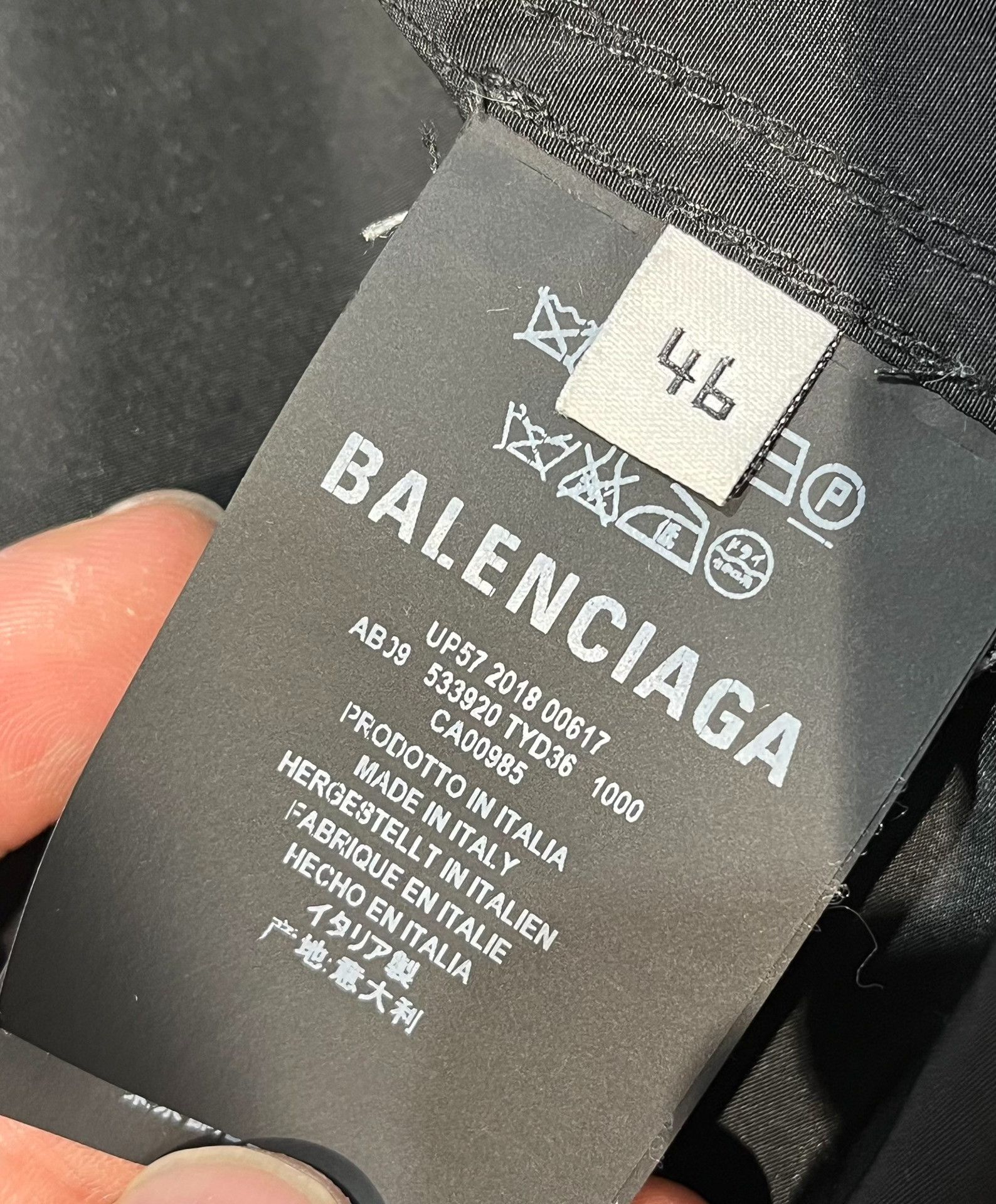 Balenciaga Balenciaga Raincoat m Men Size US M / EU 48-50 / 2 - 3 Thumbnail