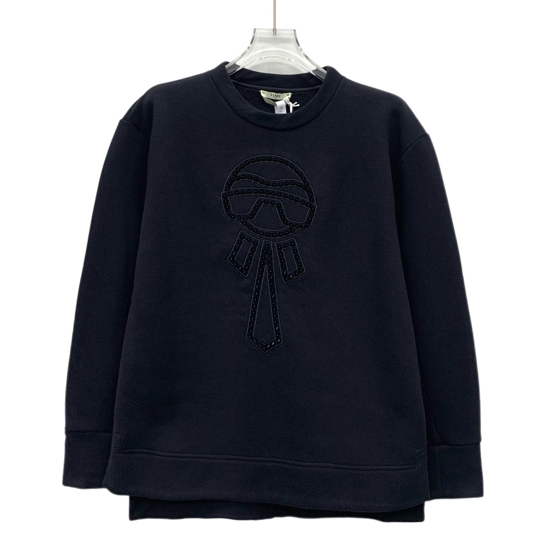 Fendi Fendi Karlito Studded Sweatshirt Size S Size US S / EU 44-46 / 1 - 2 Thumbnail