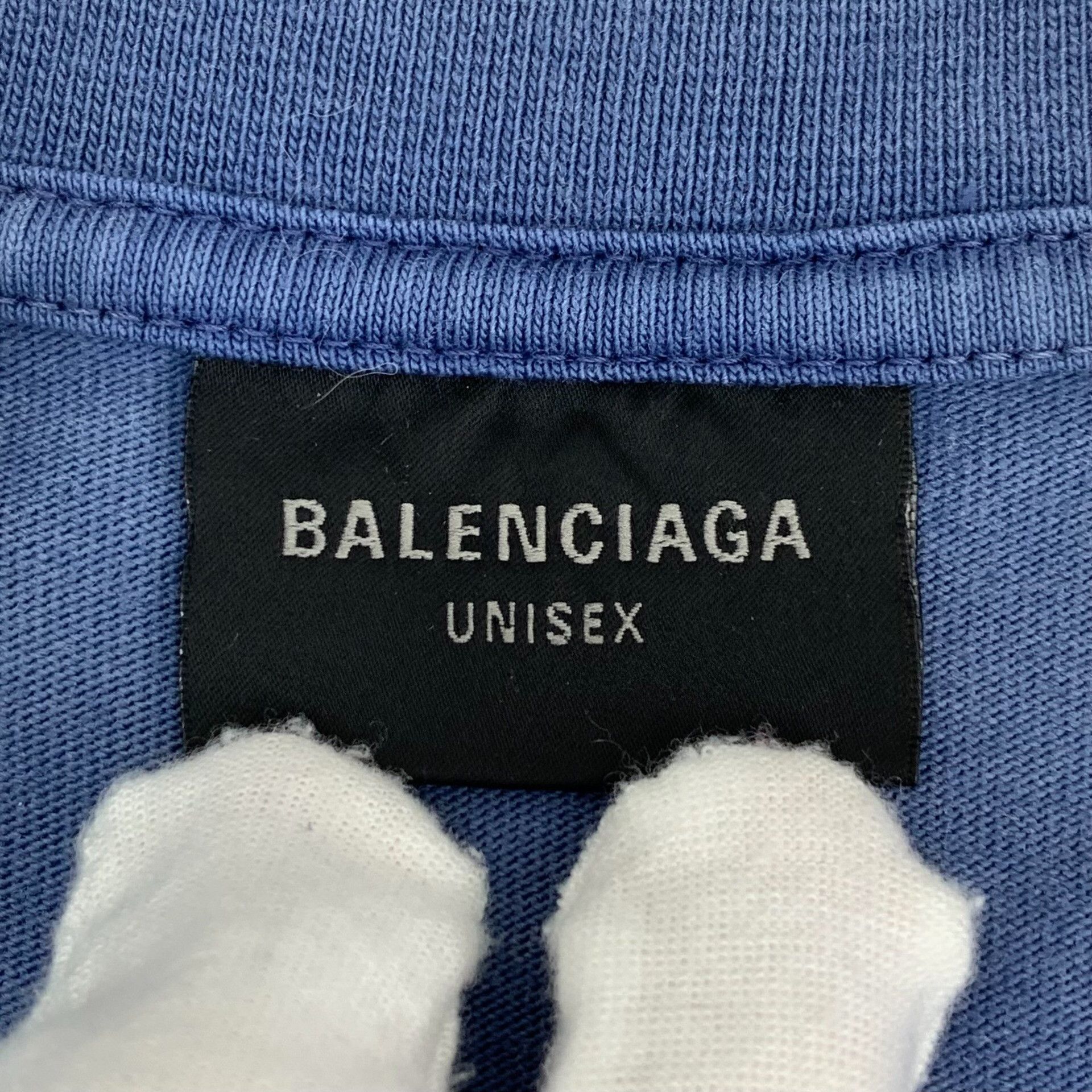 Balenciaga Balenciaga Gradient Wash Embroidered T-Shirt XXS Size US XXS / EU 40 - 6 Thumbnail