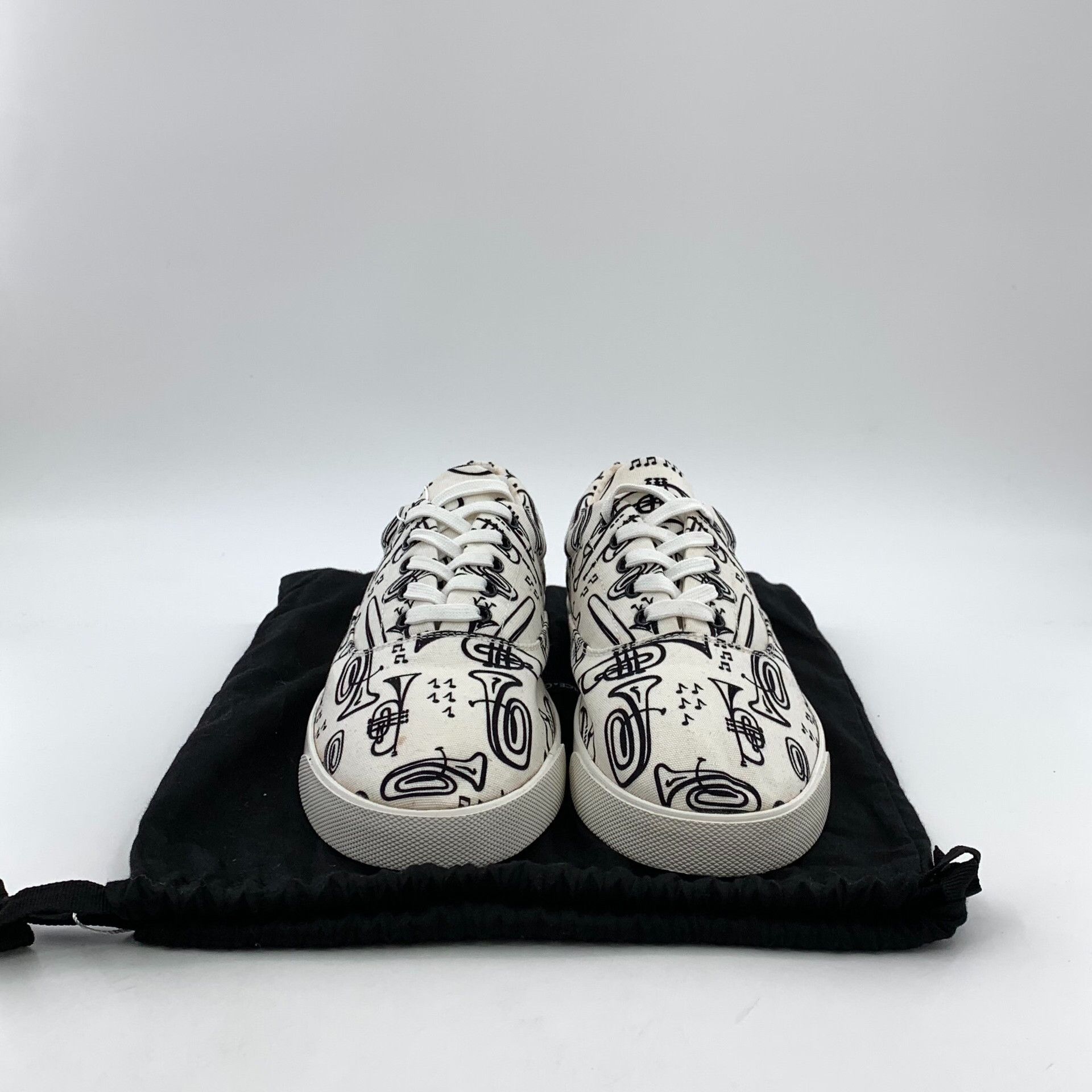 Dolce & Gabbana Dolce & Gabbana Trumpet Print Sneakers EU 43 Size US 10 / EU 43 - 9 Thumbnail