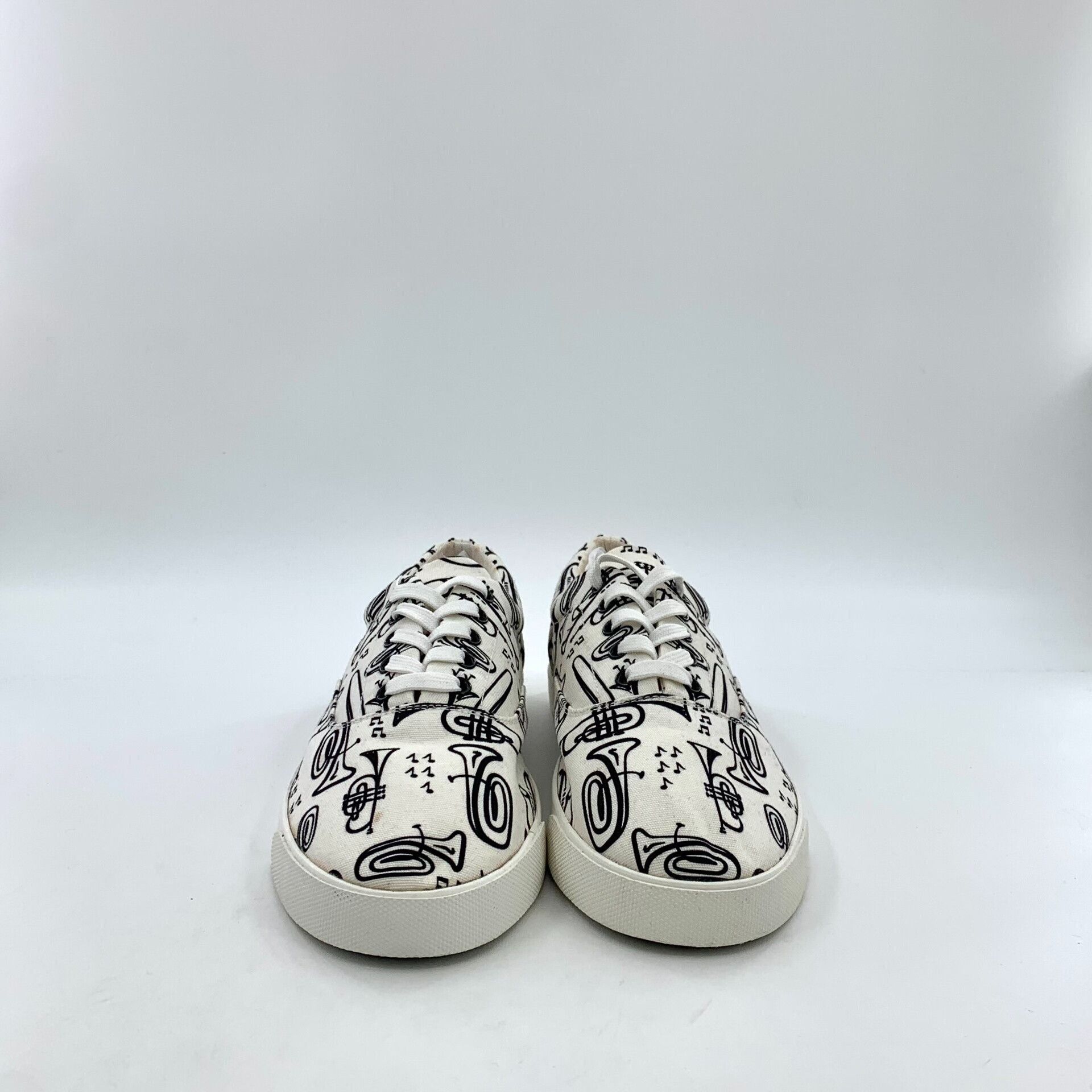 Dolce & Gabbana Dolce & Gabbana Trumpet Print Sneakers EU 43 Size US 10 / EU 43 - 4 Thumbnail