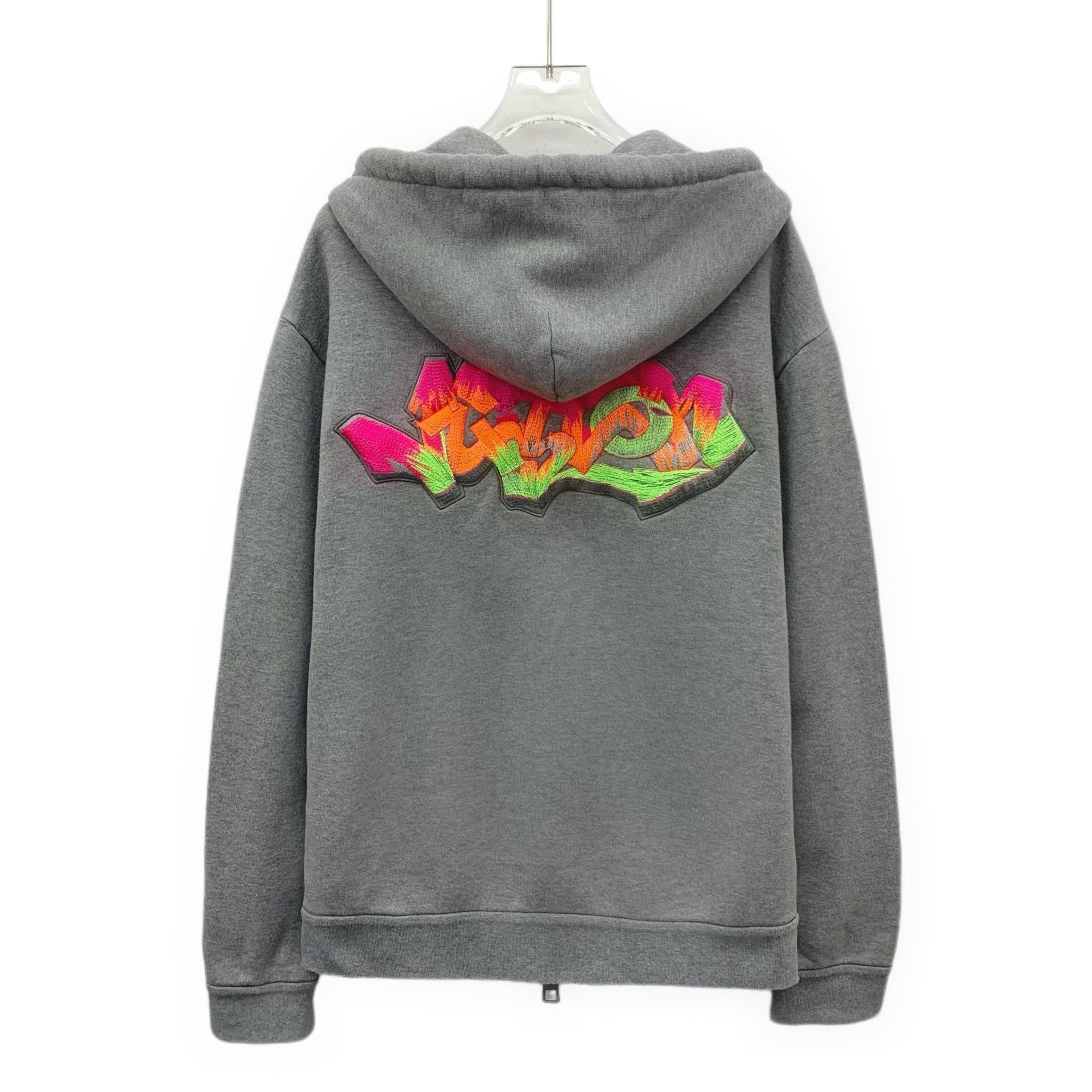 Louis Vuitton Louis Vuitton 3D Graffiti Logo Zip-Up Hoodie M Size US M / EU 48-50 / 2 - 3 Thumbnail
