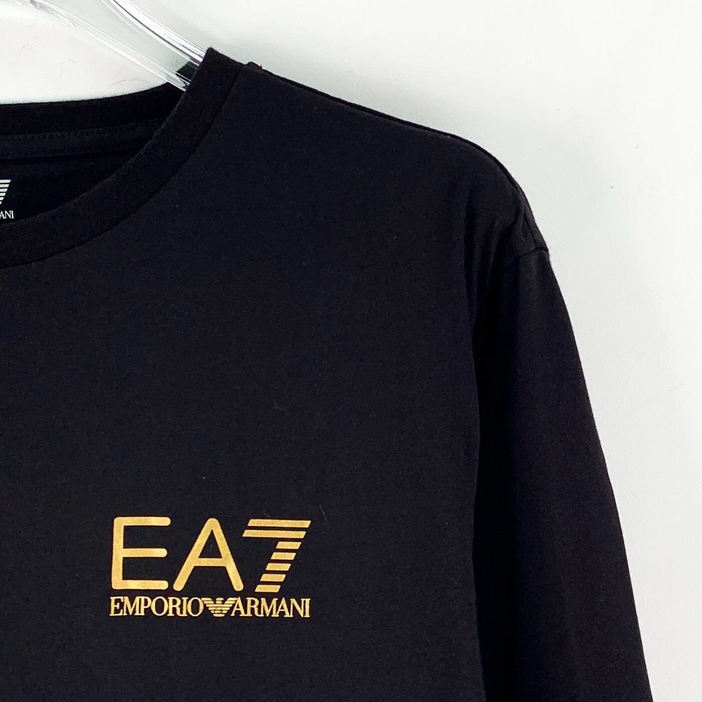 Emporio Armani EA7 Emporio Armani Logo Print Long Sleeve T-Shirt S Size US S / EU 44-46 / 1 - 4 Thumbnail