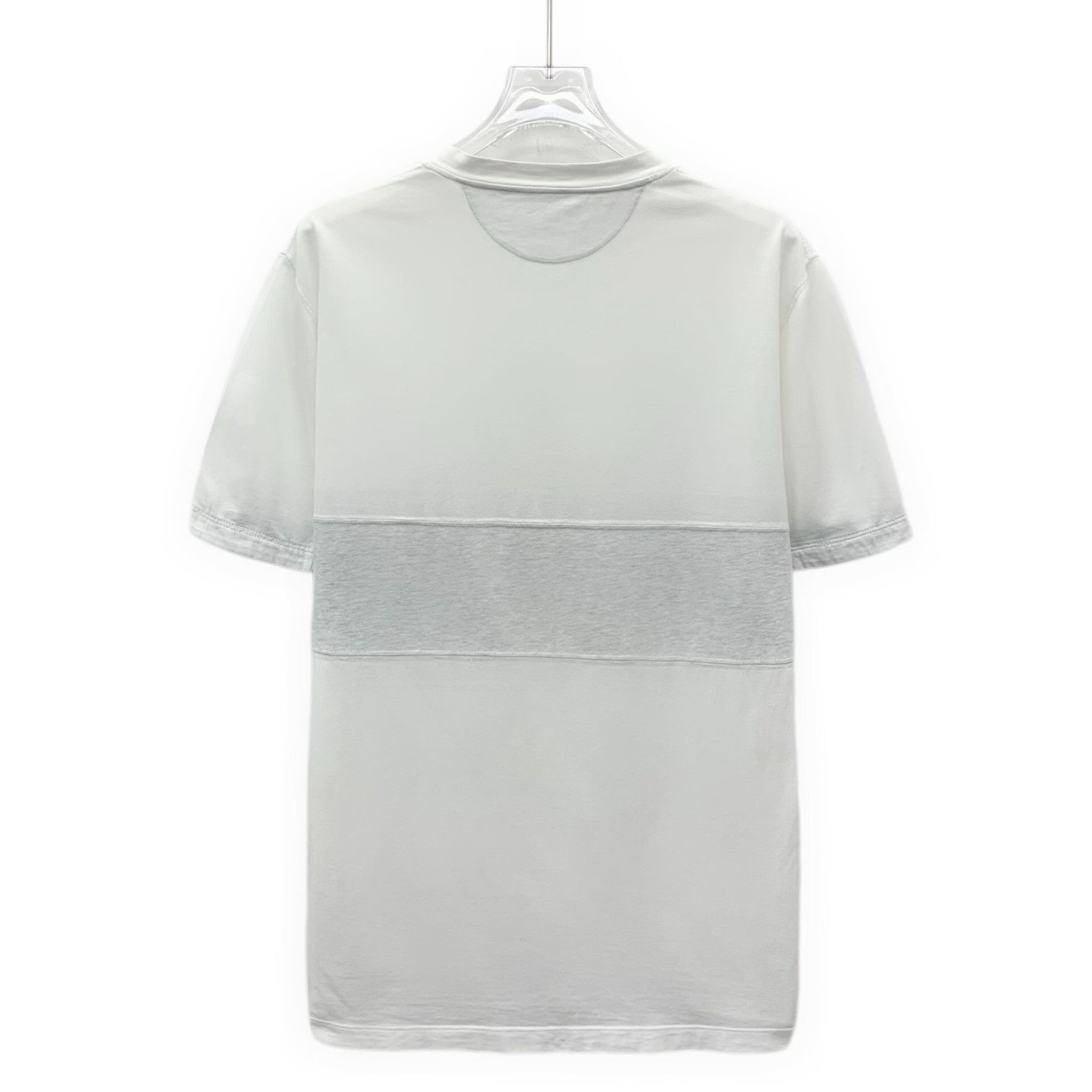Brunello Cucinelli Brunello Cucinelli Colorblock Cotton T-Shirt S Size US S / EU 44-46 / 1 - 3 Thumbnail