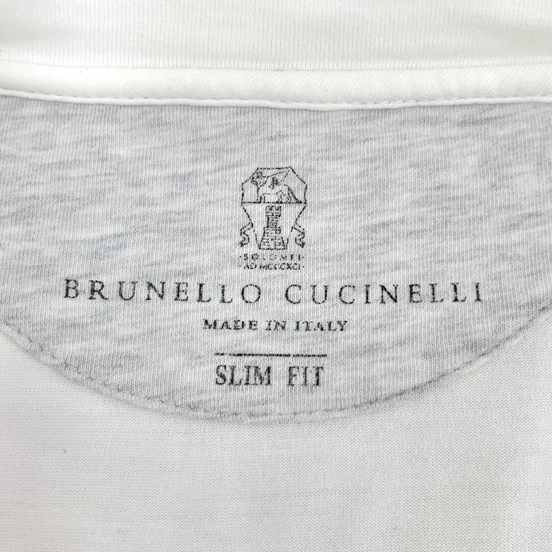 Brunello Cucinelli Brunello Cucinelli Colorblock Cotton T-Shirt S Size US S / EU 44-46 / 1 - 6 Thumbnail