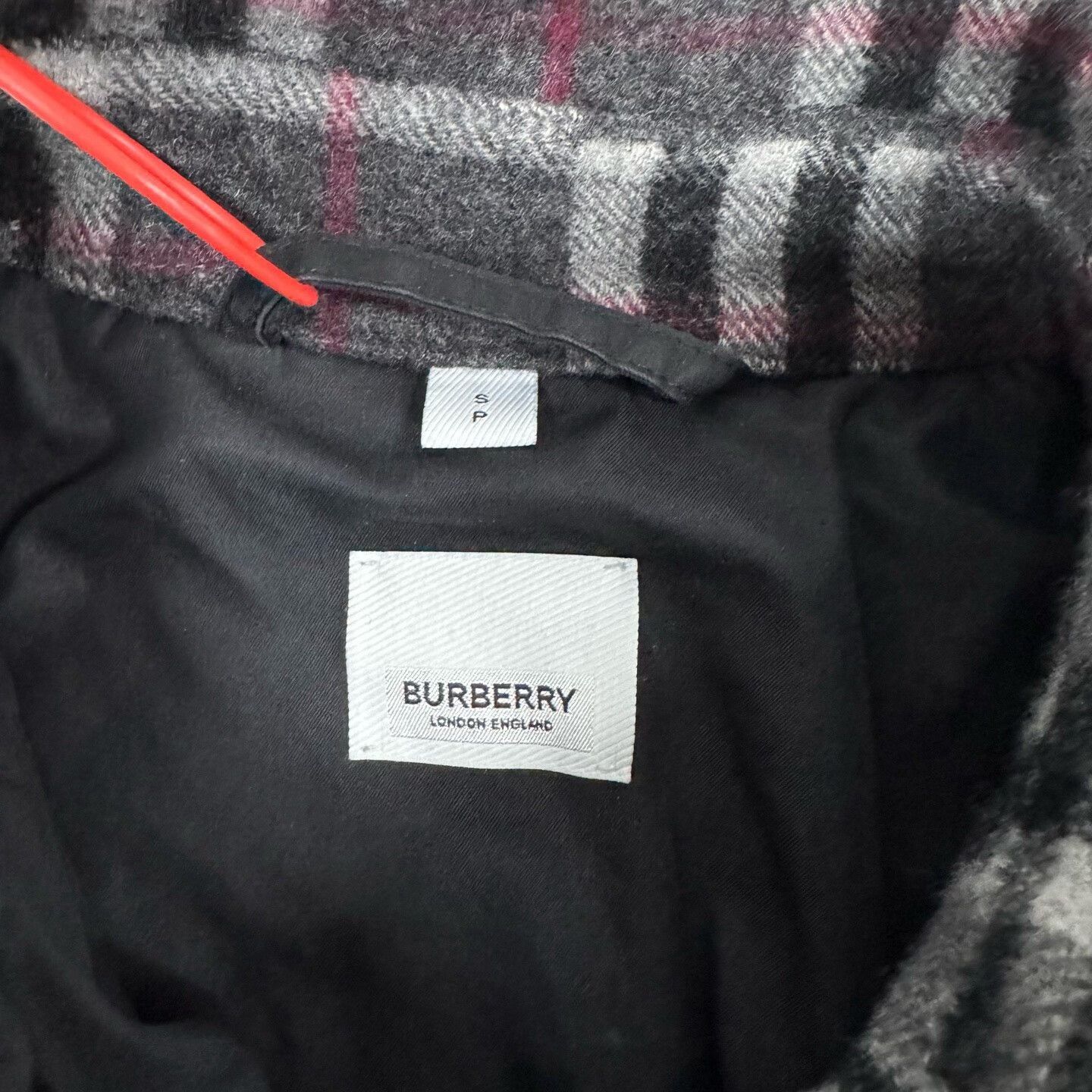 Burberry Burberry Plaid Wool Button Jacket Size S Size US S / EU 44-46 / 1 - 6 Thumbnail
