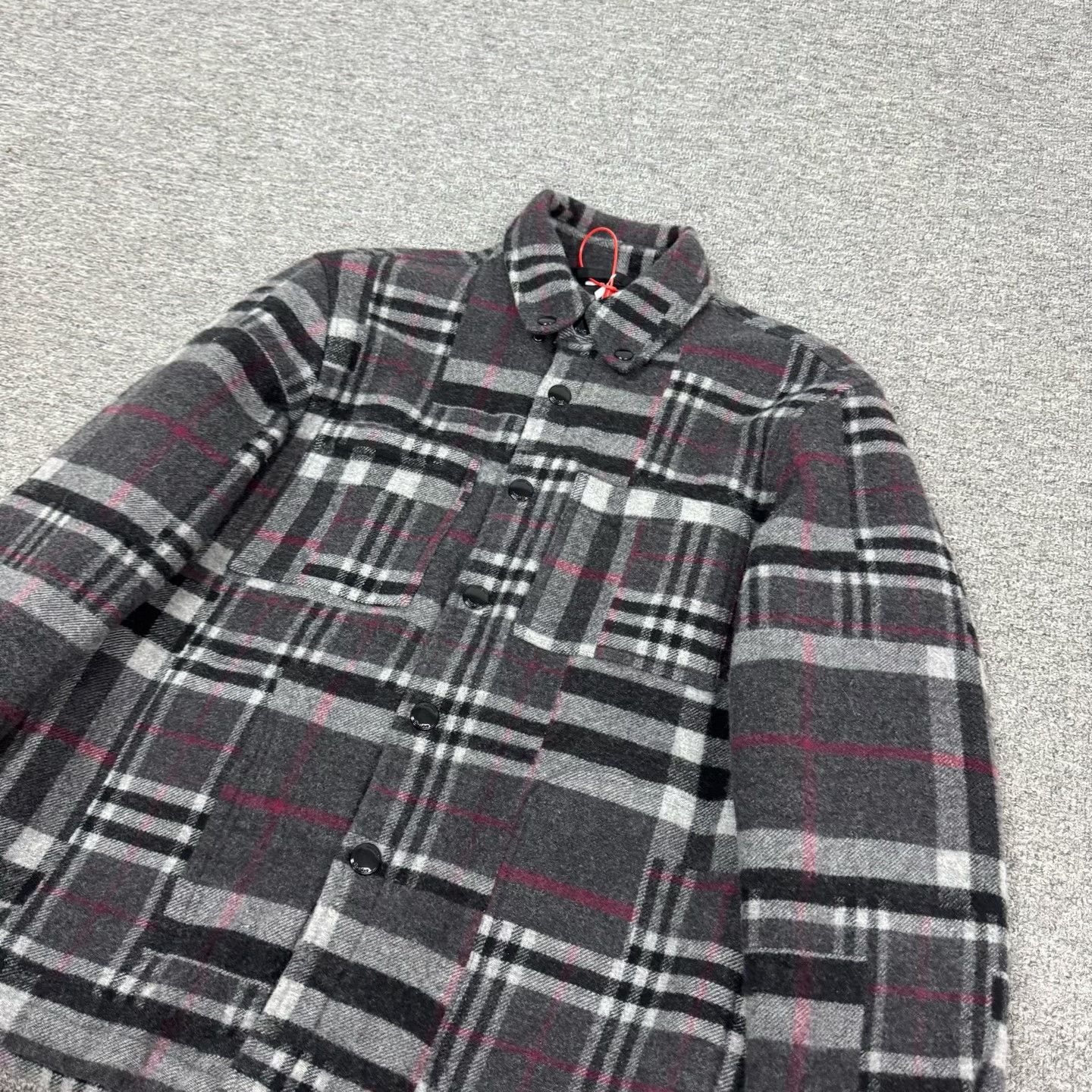 Burberry Burberry Plaid Wool Button Jacket Size S Size US S / EU 44-46 / 1 - 5 Thumbnail