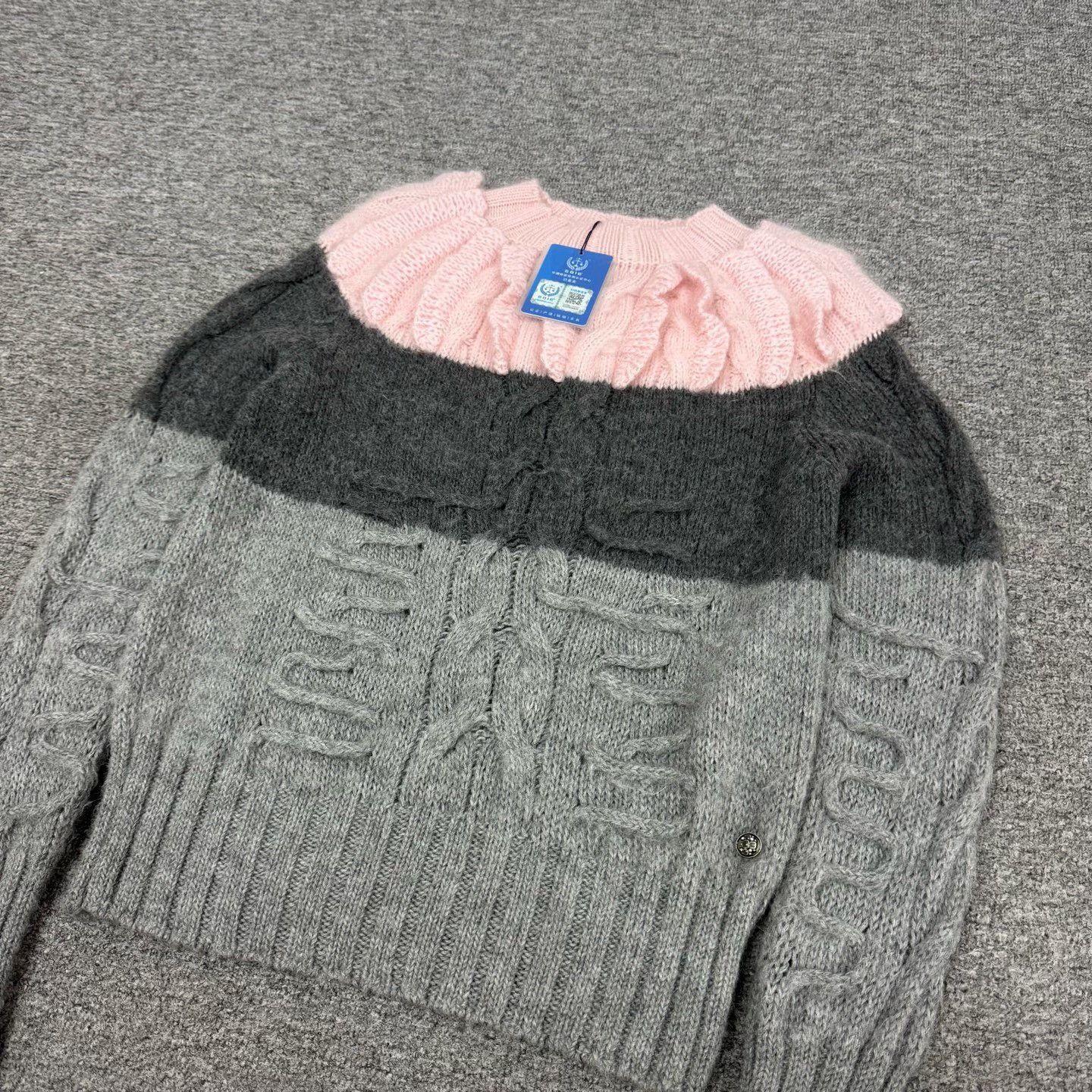 Chanel Chanel Alpaca Colorblock Knit Sweater 40 Size M / US 6-8 / IT 42-44 - 5 Thumbnail