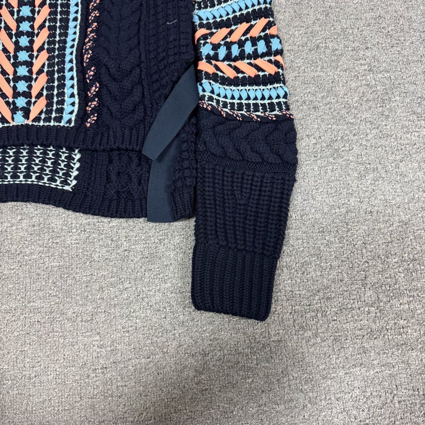 Versace Versace Runway Chunky Intricate Knit Sweater 40 Size US XXS / EU 40 - 4 Thumbnail