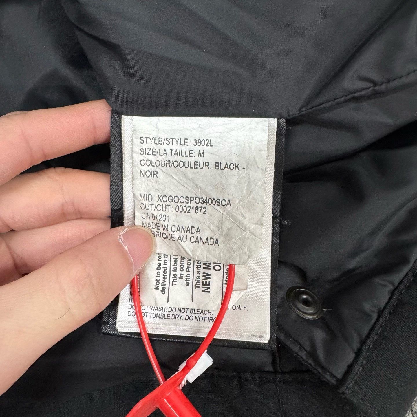 Canada Goose Canada Goose Black Hooded Down Parka M Size US M / EU 48-50 / 2 - 8 Thumbnail