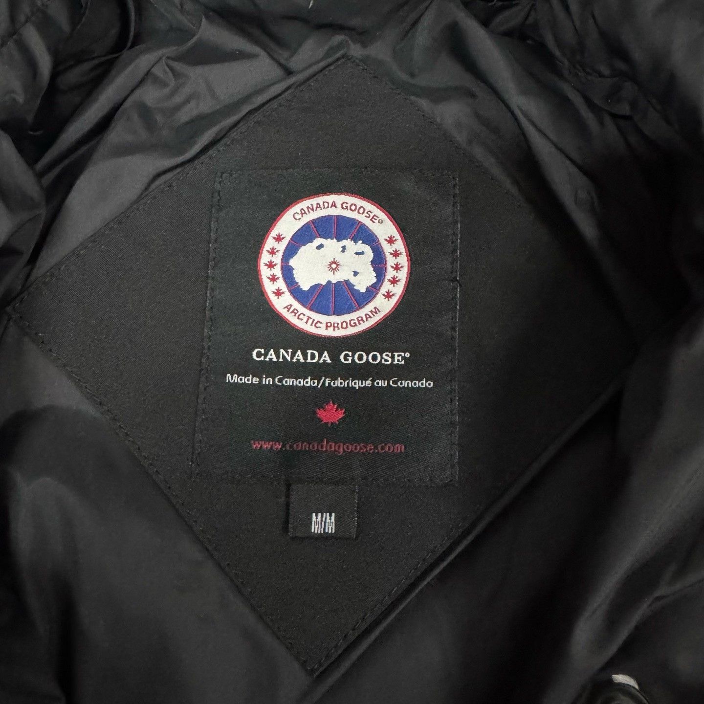 Canada Goose Canada Goose Black Hooded Down Parka M Size US M / EU 48-50 / 2 - 7 Thumbnail
