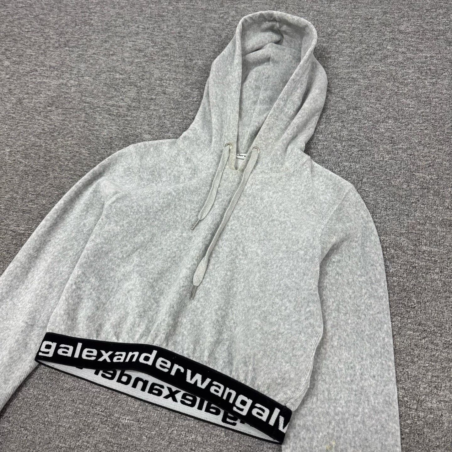 Alexander Wang Alexander Wang Logo Elastic Hoodie S Size S / US 4 / IT 40 - 5 Thumbnail