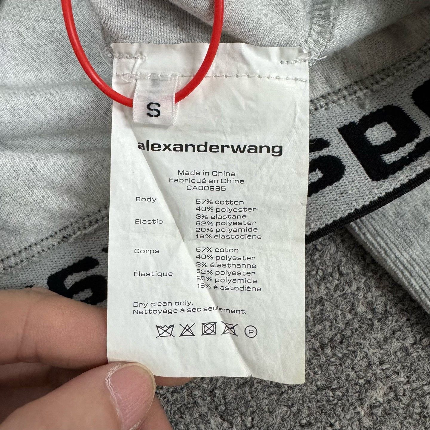 Alexander Wang Alexander Wang Logo Elastic Hoodie S Size S / US 4 / IT 40 - 7 Thumbnail