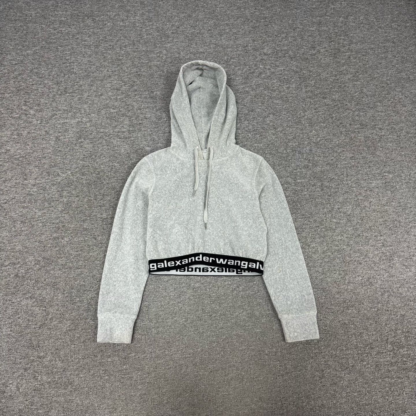 Alexander Wang Alexander Wang Logo Elastic Hoodie S Size S / US 4 / IT 40 - 2 Thumbnail