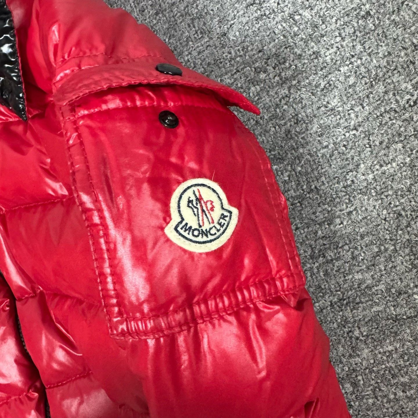 Moncler Moncler Bady Hooded Down Jacket Red M Size M / US 6-8 / IT 42-44 - 6 Thumbnail