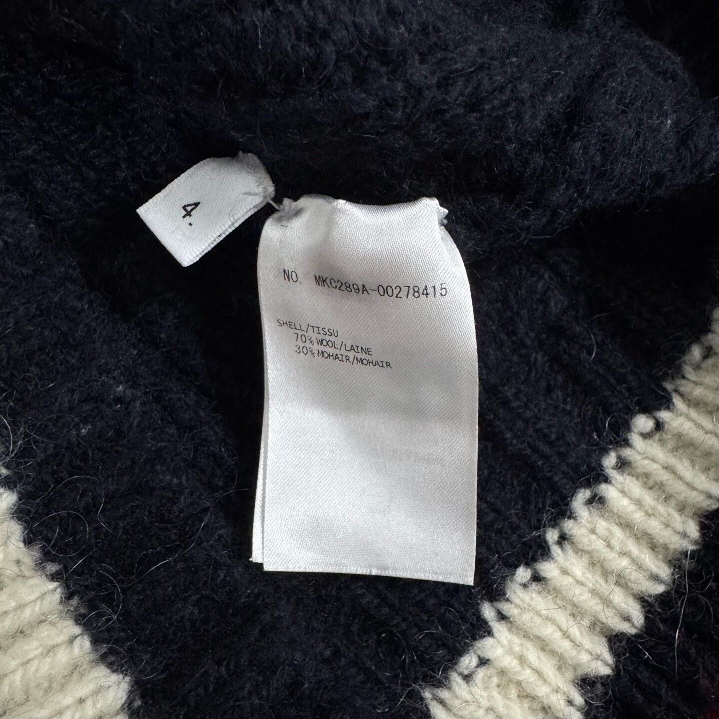 Thom Browne Thom Browne Stripe Cable Knit Cardigan Size 4 Size US XL / EU 56 / 4 - 7 Thumbnail