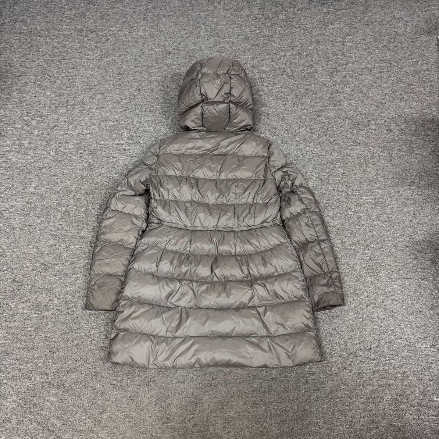 Moncler Moncler Gray Hooded Down Jacket Size 2 Size M / US 6-8 / IT 42-44 - 3 Thumbnail