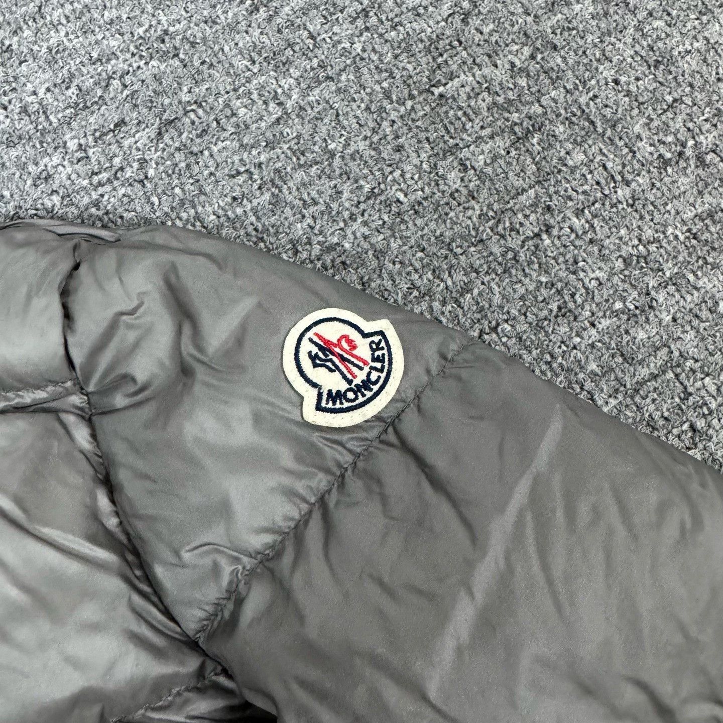 Moncler Moncler Gray Hooded Down Jacket Size 2 Size M / US 6-8 / IT 42-44 - 5 Thumbnail