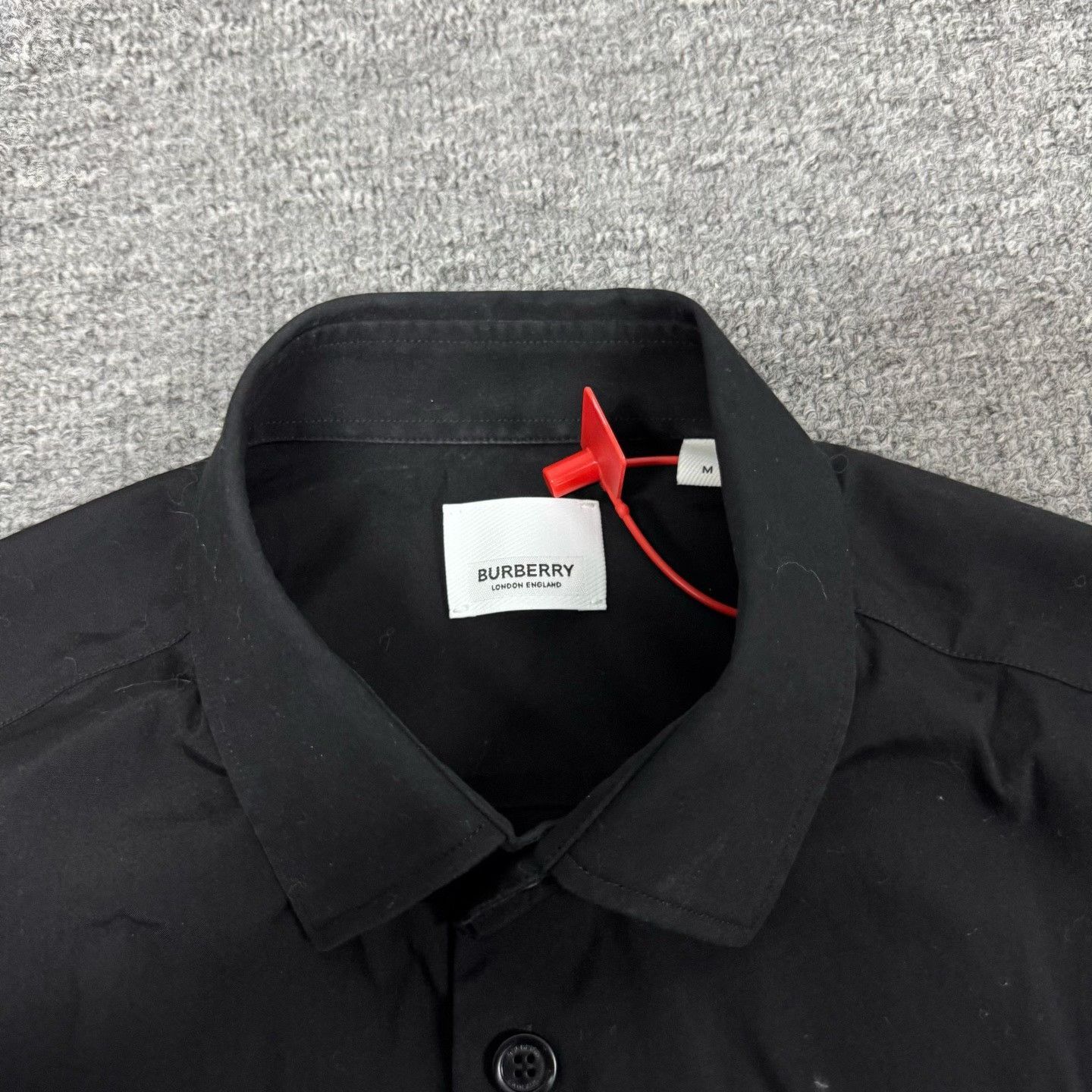 Burberry Burberry TB Logo Stretch Cotton Shirt Size M Size US M / EU 48-50 / 2 - 7 Thumbnail