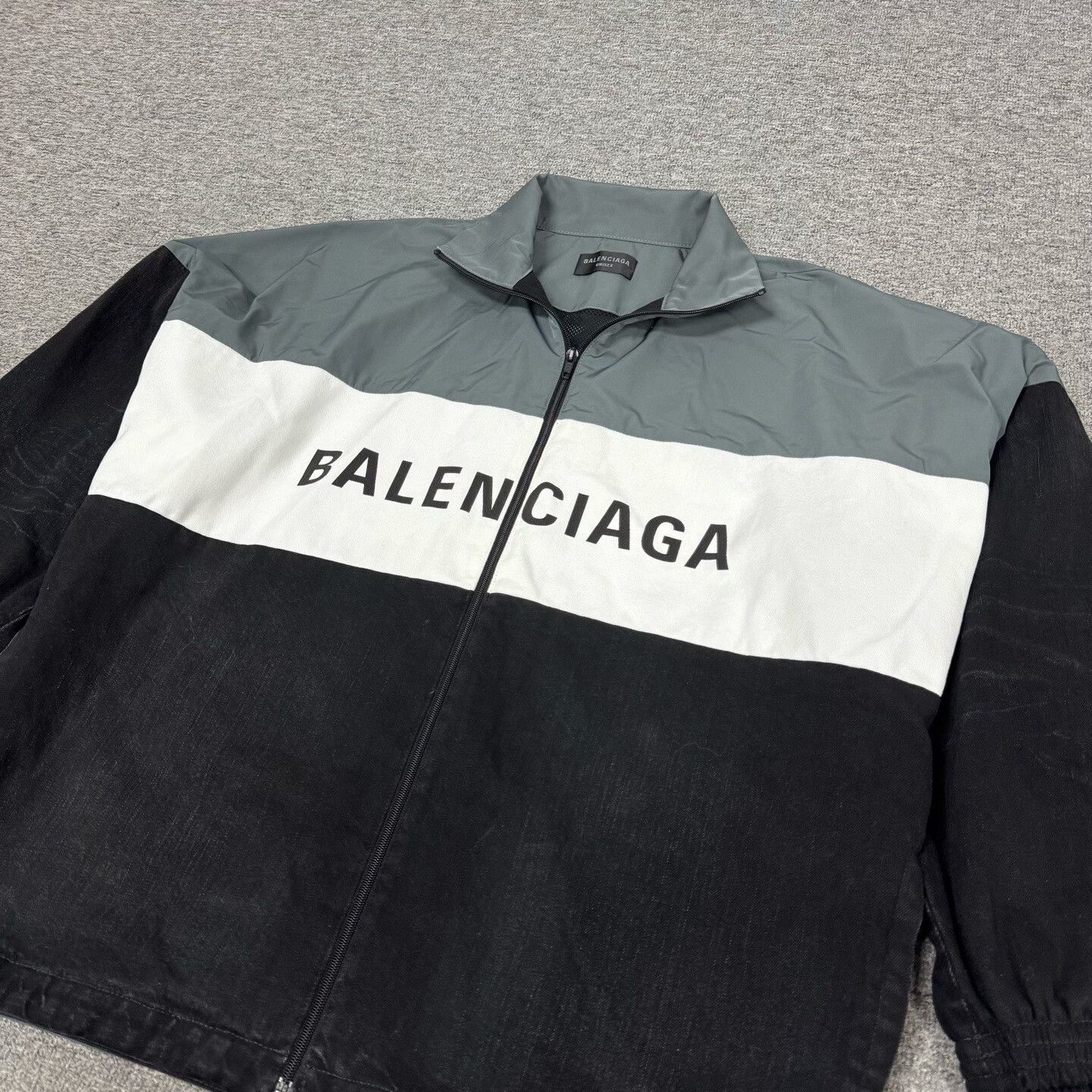 Balenciaga Balenciaga 2024 Paneled Track Jacket Size M Size US M / EU 48-50 / 2 - 5 Thumbnail