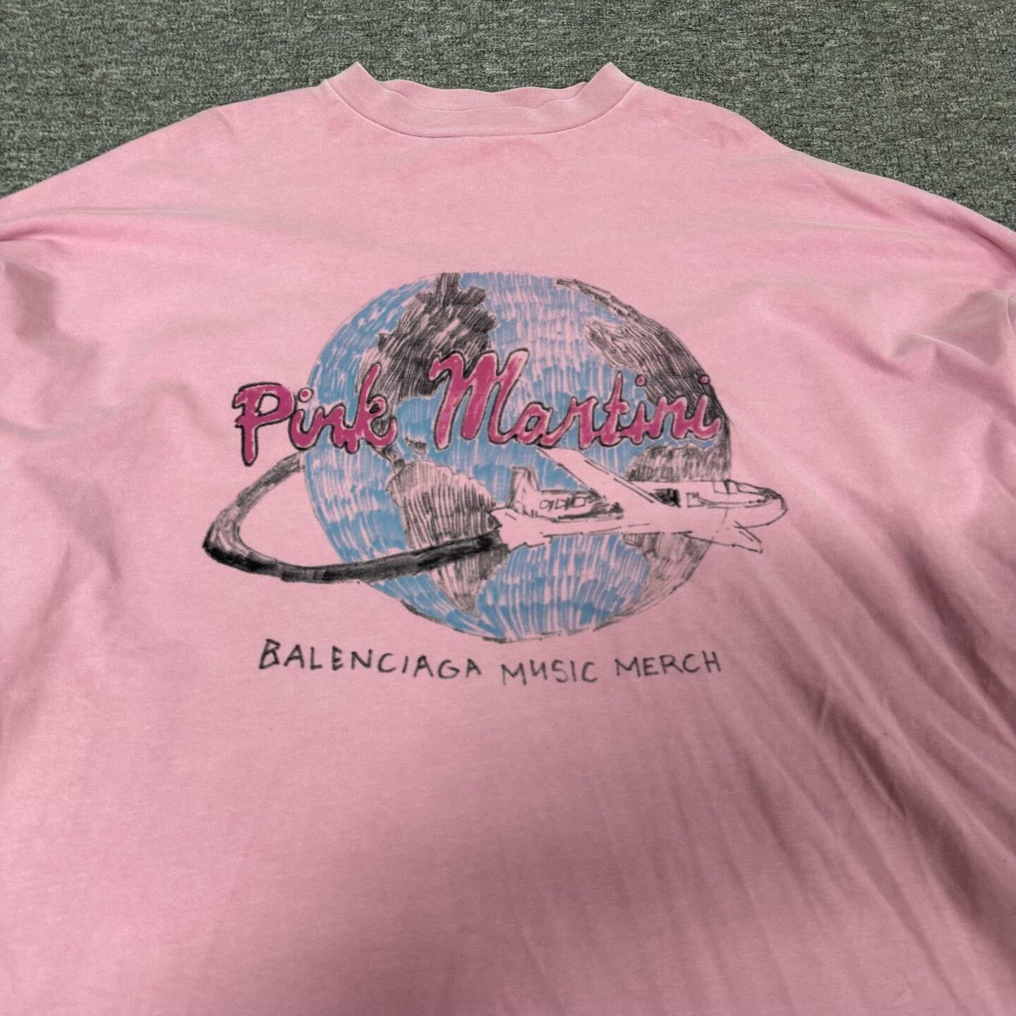 Balenciaga Balenciaga Pink Martini Music Merch LS T-Shirt 2 Size US M / EU 48-50 / 2 - 6 Thumbnail