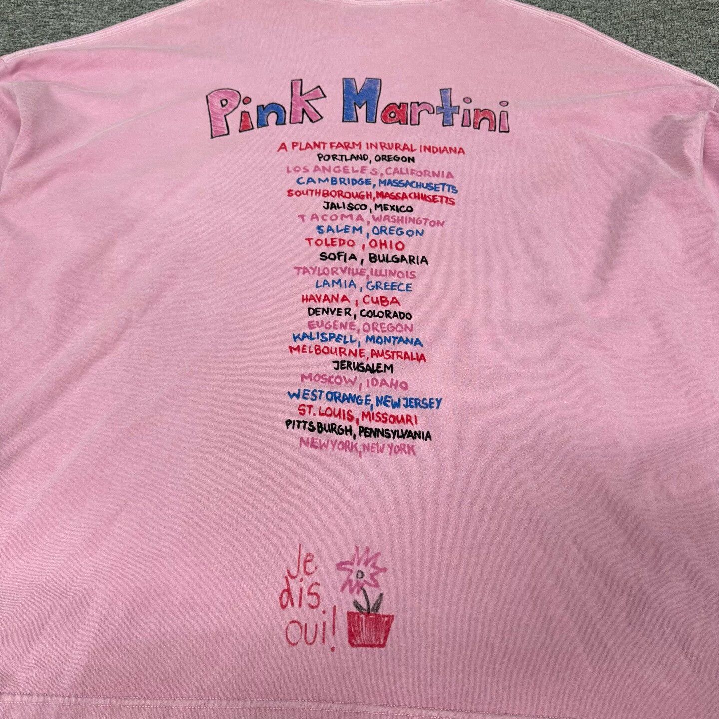 Balenciaga Balenciaga Pink Martini Music Merch LS T-Shirt 2 Size US M / EU 48-50 / 2 - 8 Thumbnail