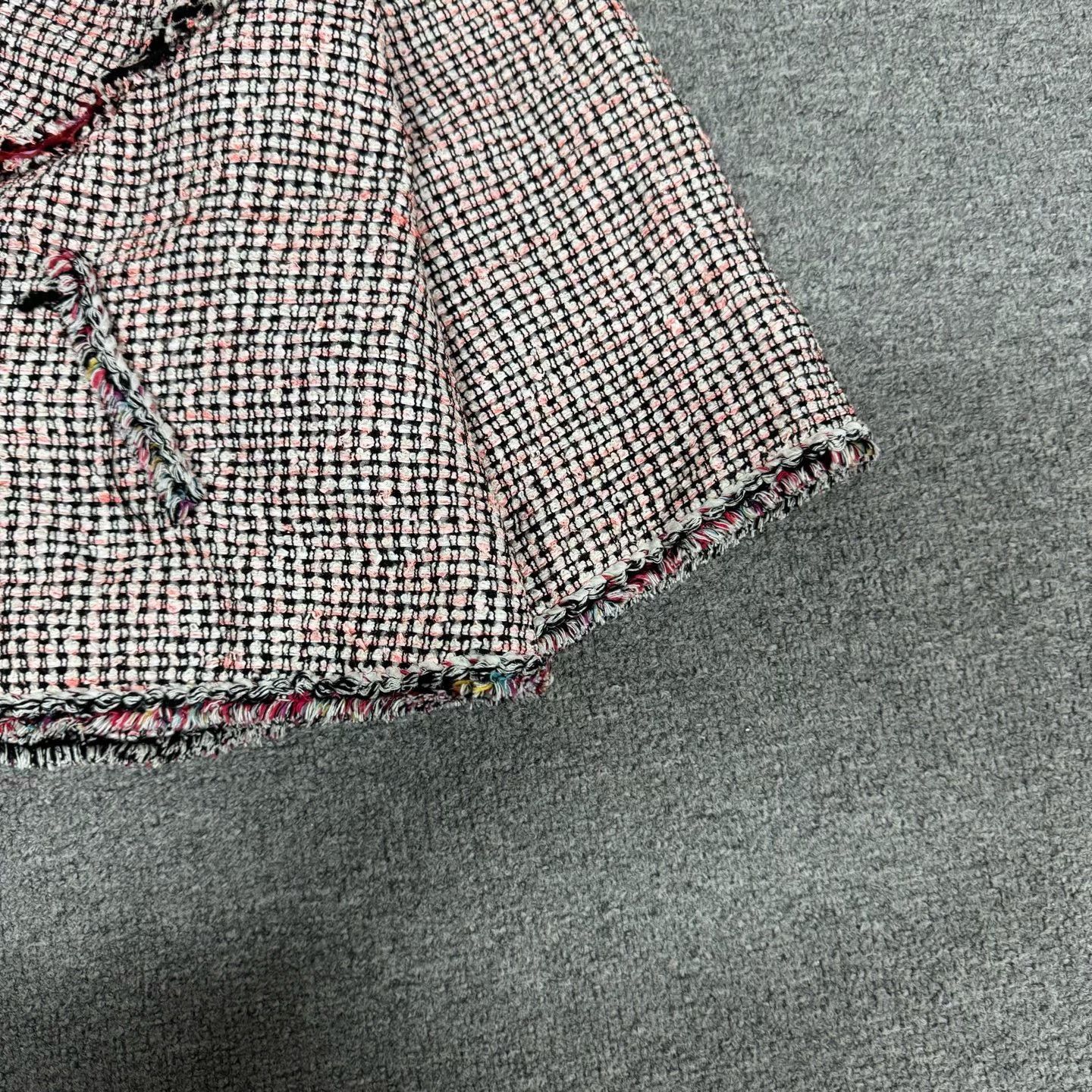 Chanel Chanel Tweed Large Collar Jacket FR 42 Size M / US 6-8 / IT 42-44 - 3 Thumbnail