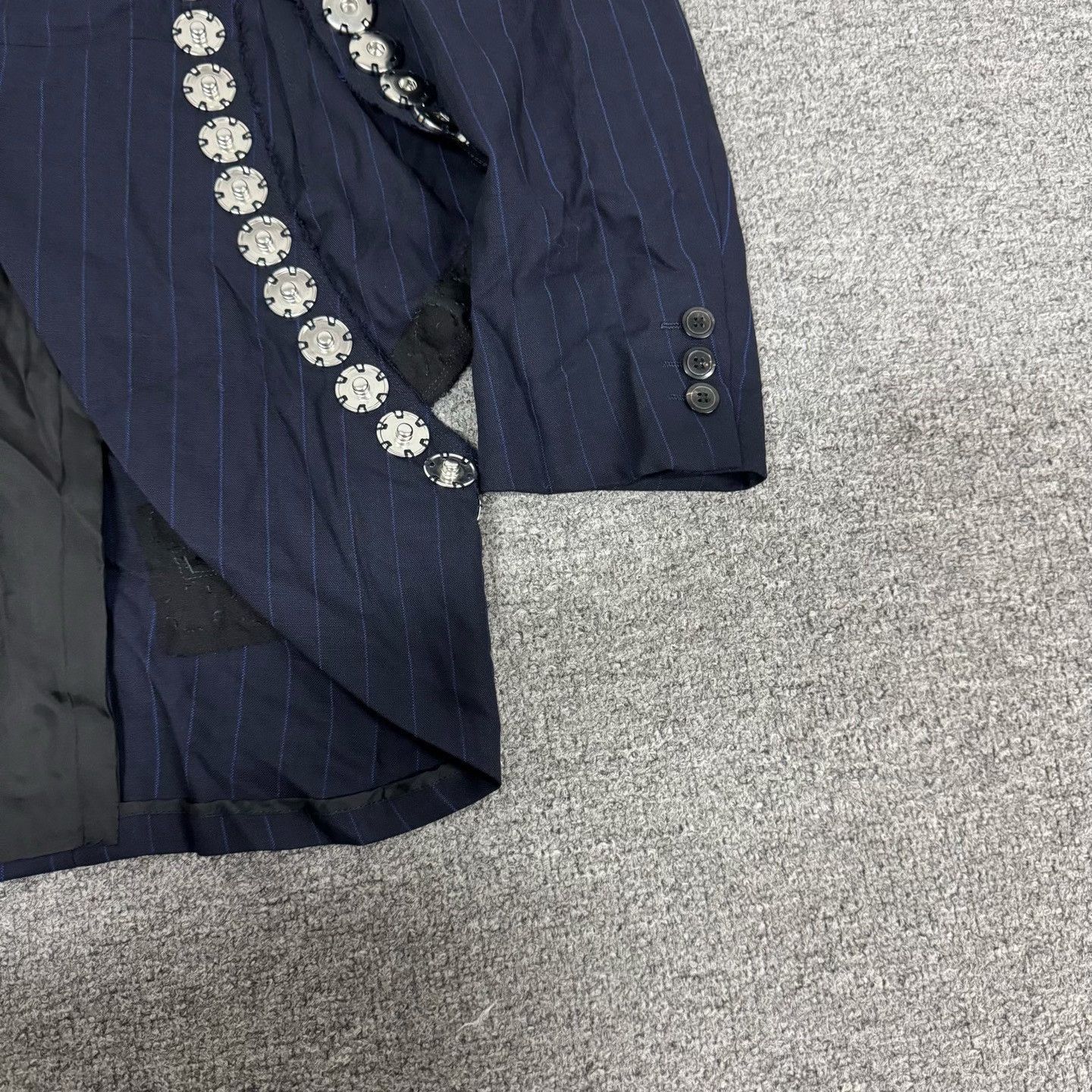 Comme des Garcons Comme des Garcons Homme Plus Distressed Blazer S Size 36R - 4 Thumbnail