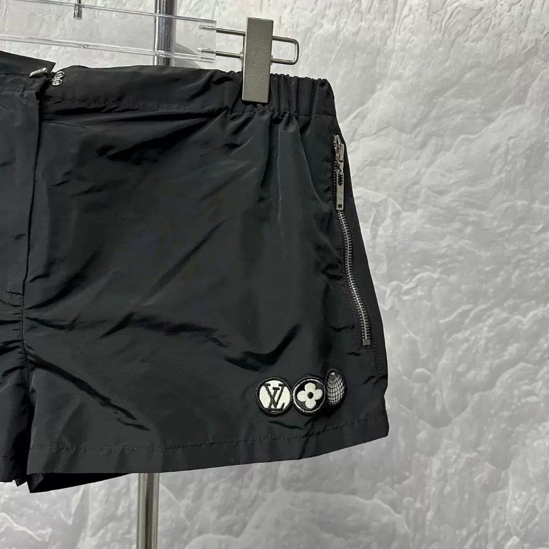 Louis Vuitton Louis Vuitton Striped Patch Shorts FR 38 Size 27" / US 4 / IT 40 - 4 Thumbnail