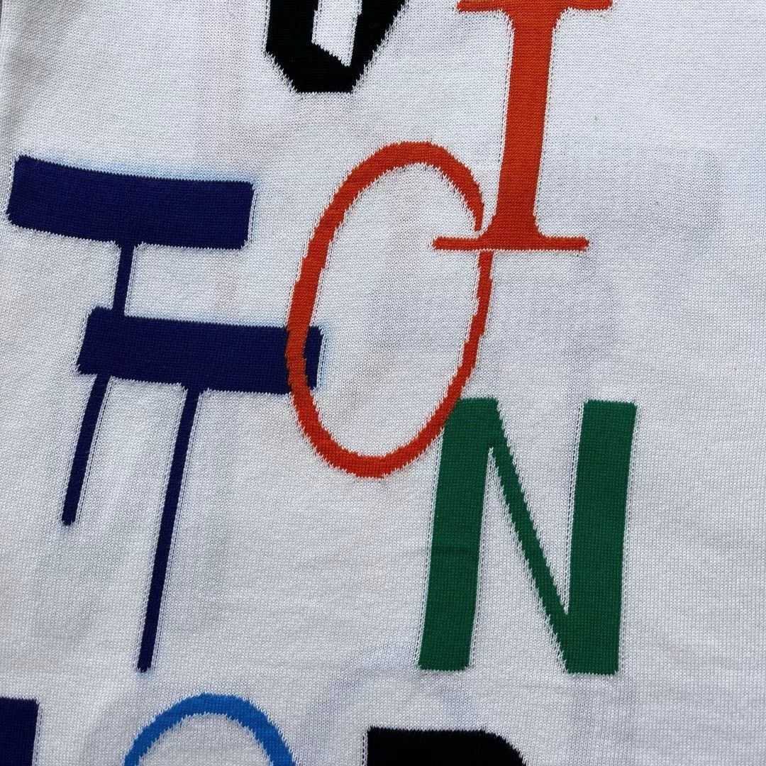 Louis Vuitton Louis Vuitton Electric DNA Typographic T-Shirt L Size US L / EU 52-54 / 3 - 4 Thumbnail