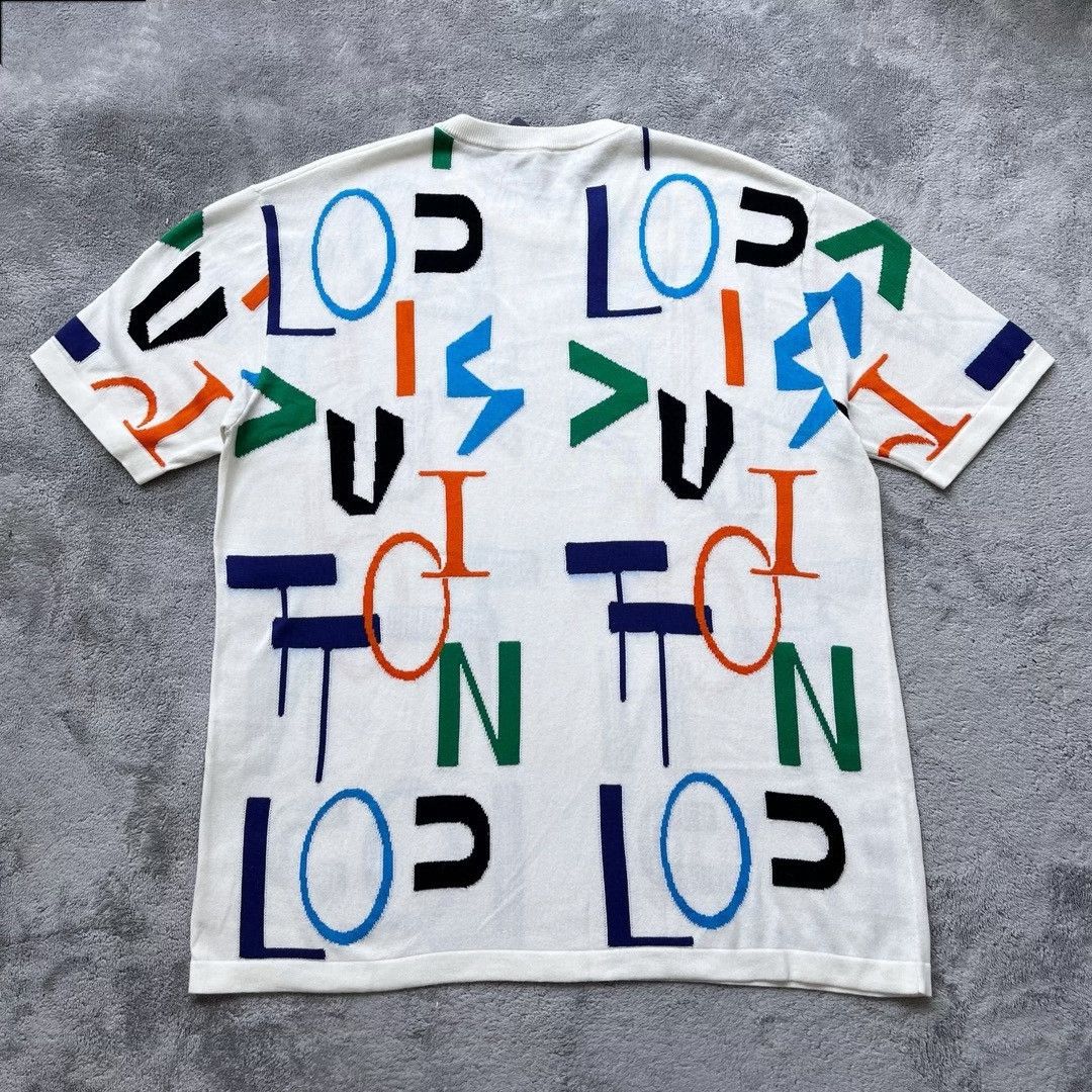 Louis Vuitton Louis Vuitton Electric DNA Typographic T-Shirt L Size US L / EU 52-54 / 3 - 3 Thumbnail