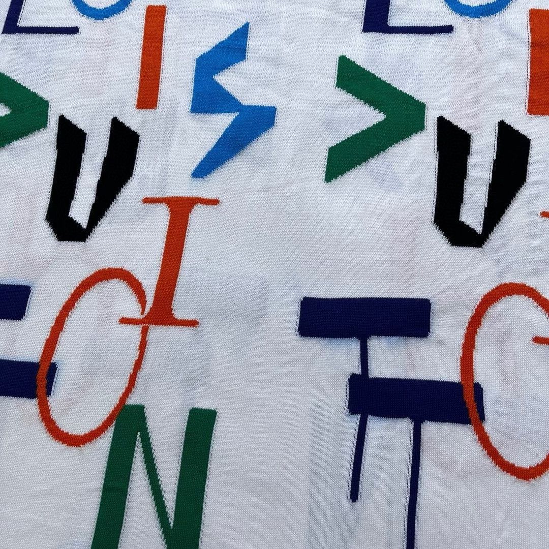 Louis Vuitton Louis Vuitton Electric DNA Typographic T-Shirt L Size US L / EU 52-54 / 3 - 5 Thumbnail