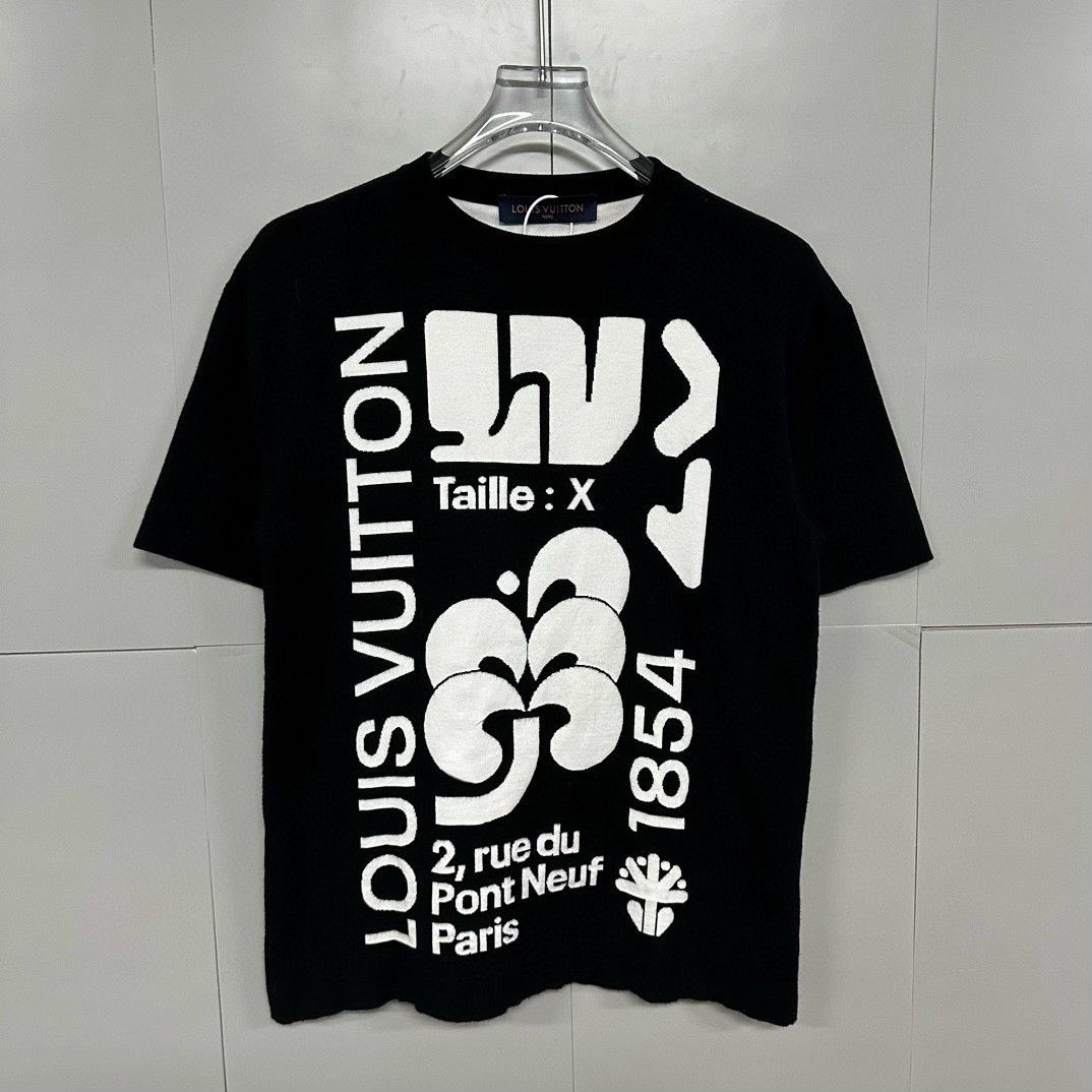 Louis Vuitton Louis Vuitton Since 1854 Monogram Knit Shirt XS Size US XS / EU 42 / 0 - 2 Thumbnail