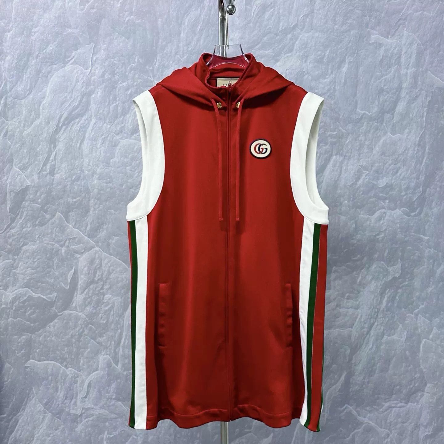 Gucci Gucci Web Stripe Hooded Sleeveless Dress M Size M / US 6-8 / IT 42-44 - 3 Thumbnail