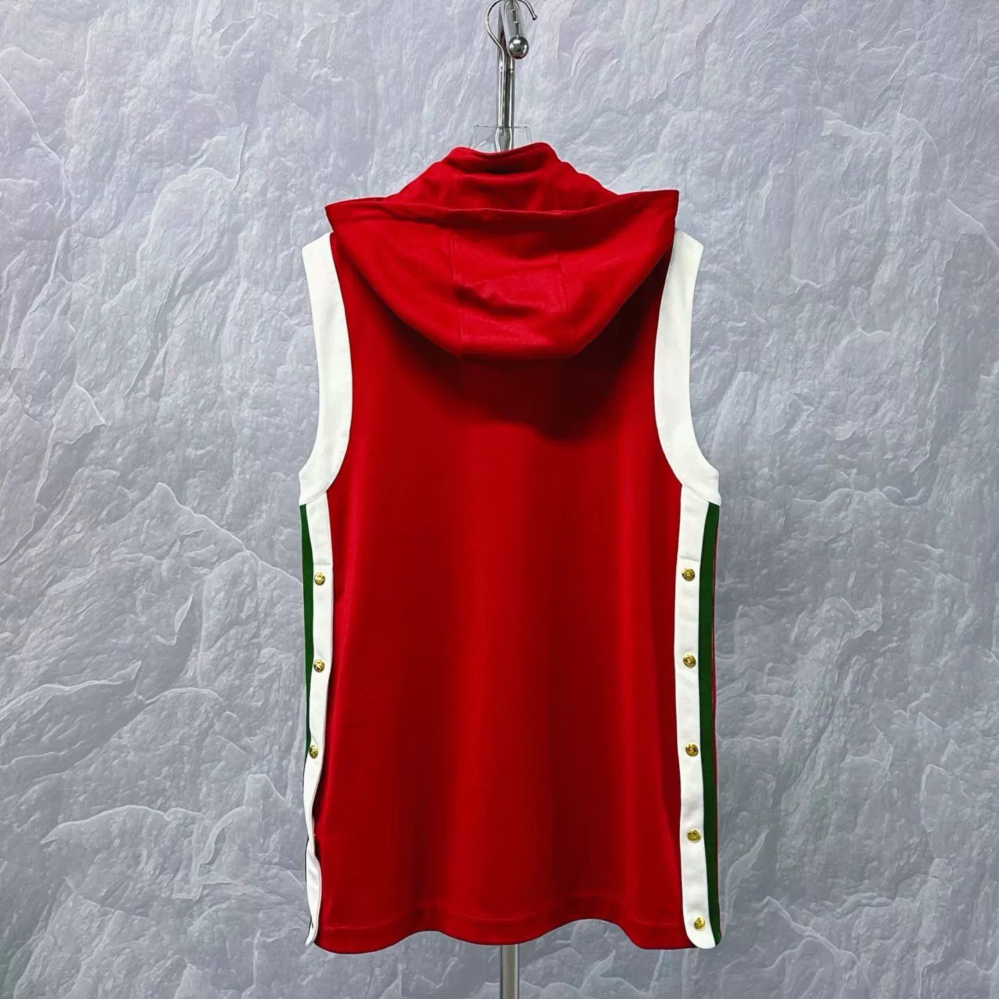 Gucci Gucci Web Stripe Hooded Sleeveless Dress M Size M / US 6-8 / IT 42-44 - 6 Thumbnail