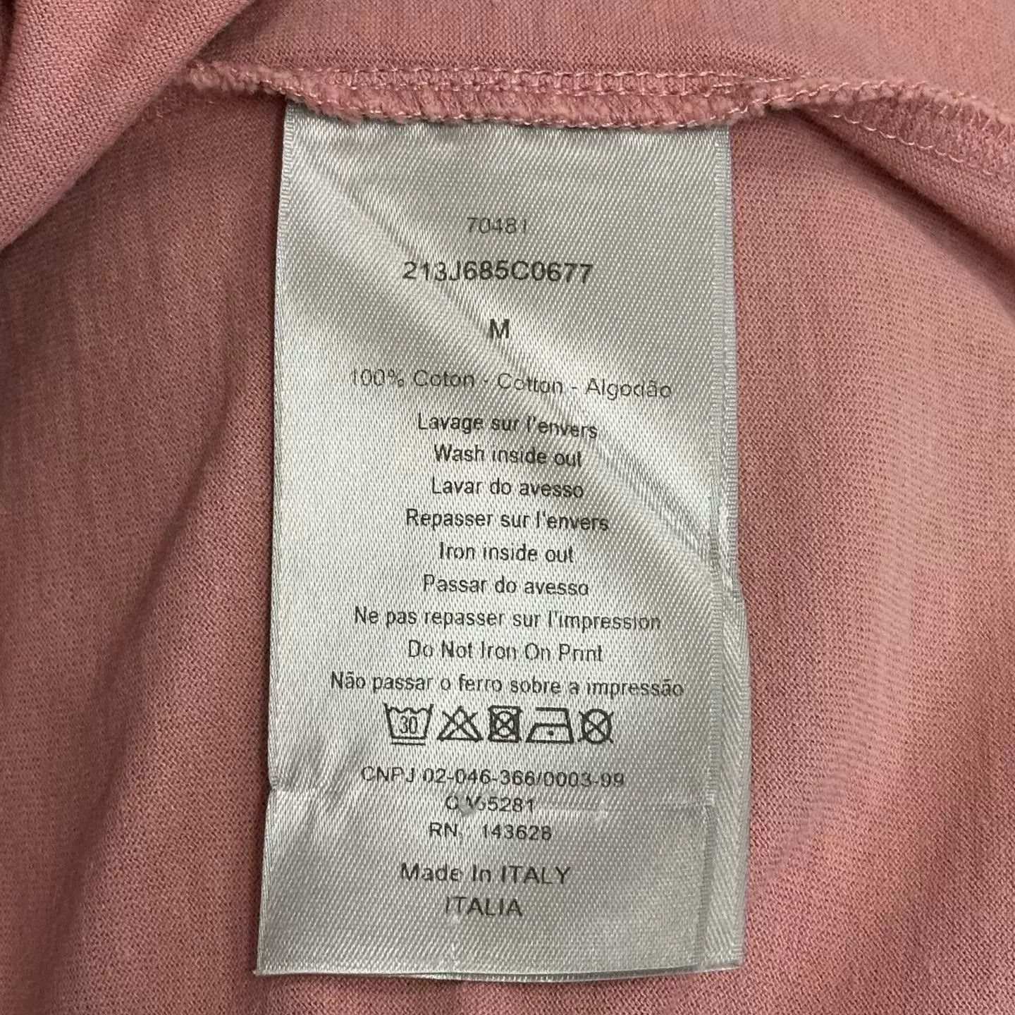 Dior Dior x Travis Scott Cactus Jack Insect T-Shirt M Size US M / EU 48-50 / 2 - 6 Thumbnail