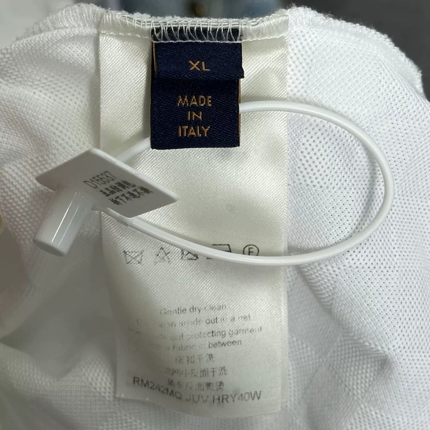 Louis Vuitton Louis Vuitton Damier Embroidery T-Shirt XL Size US XL / EU 56 / 4 - 6 Thumbnail