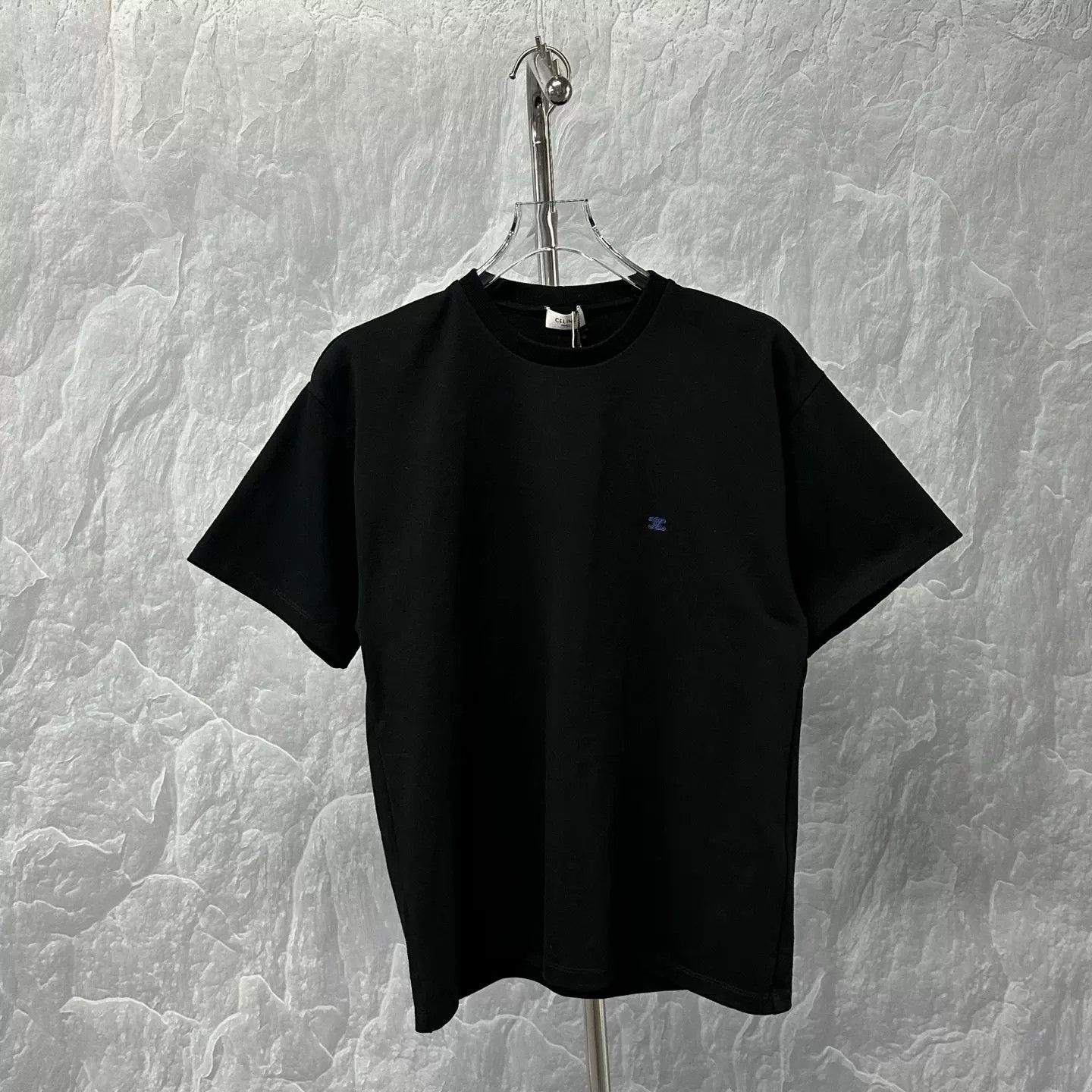 Celine Celine Triomphe Logo Embroidery T-Shirt S Size US S / EU 44-46 / 1 - 2 Thumbnail