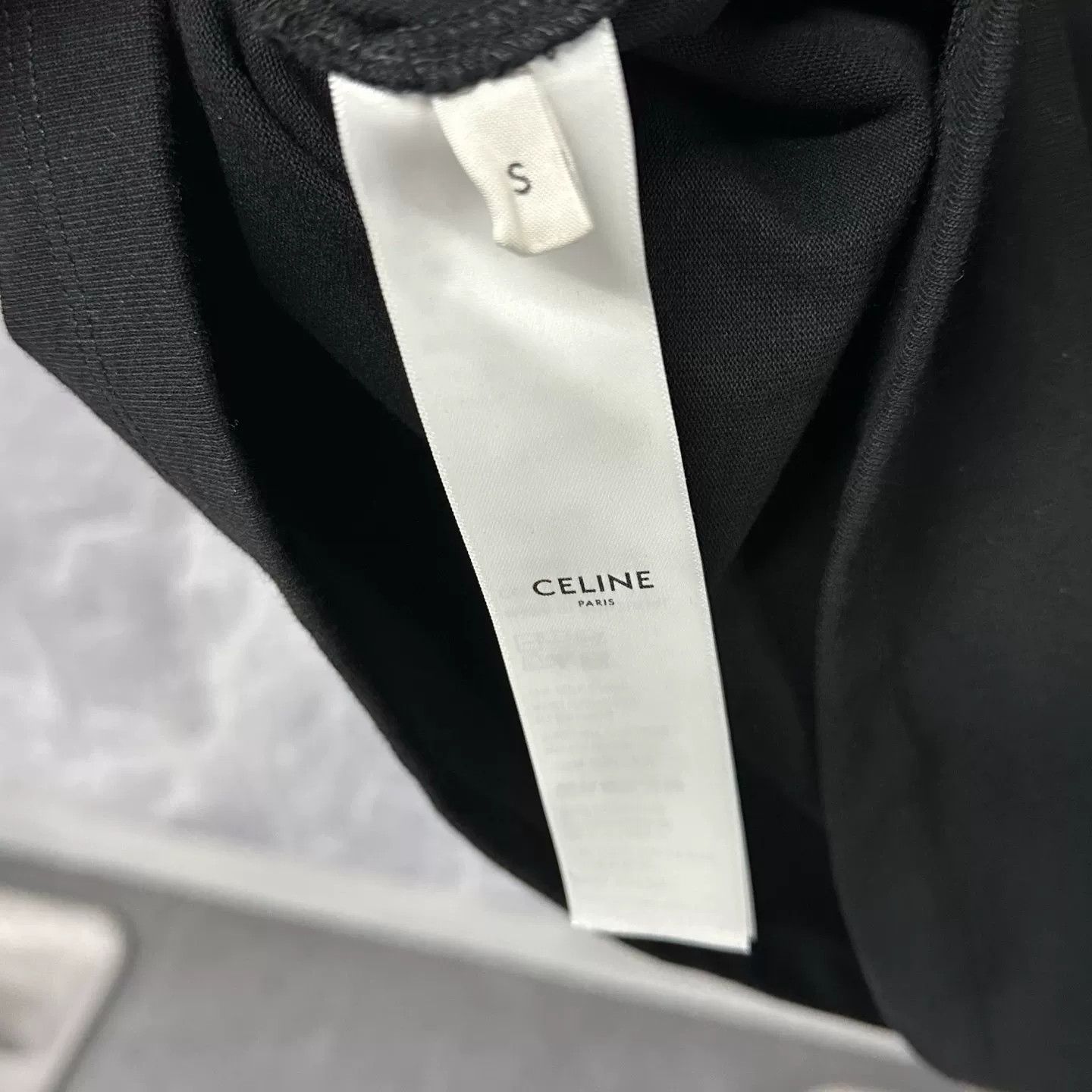Celine Celine Triomphe Logo Embroidery T-Shirt S Size US S / EU 44-46 / 1 - 6 Thumbnail