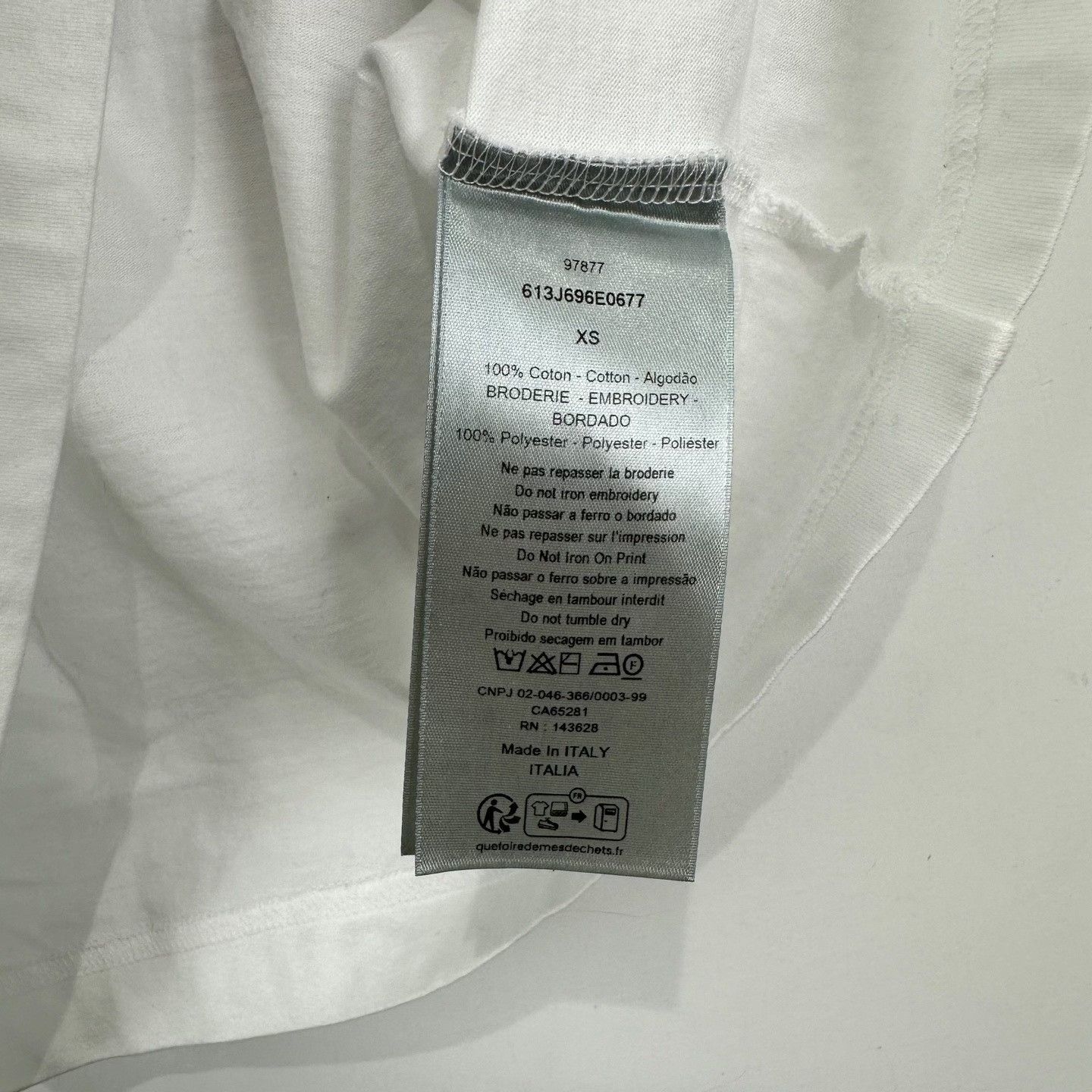 Dior Dior Lifestyle Patch T-Shirt US XS Size US XS / EU 42 / 0 - 6 Thumbnail