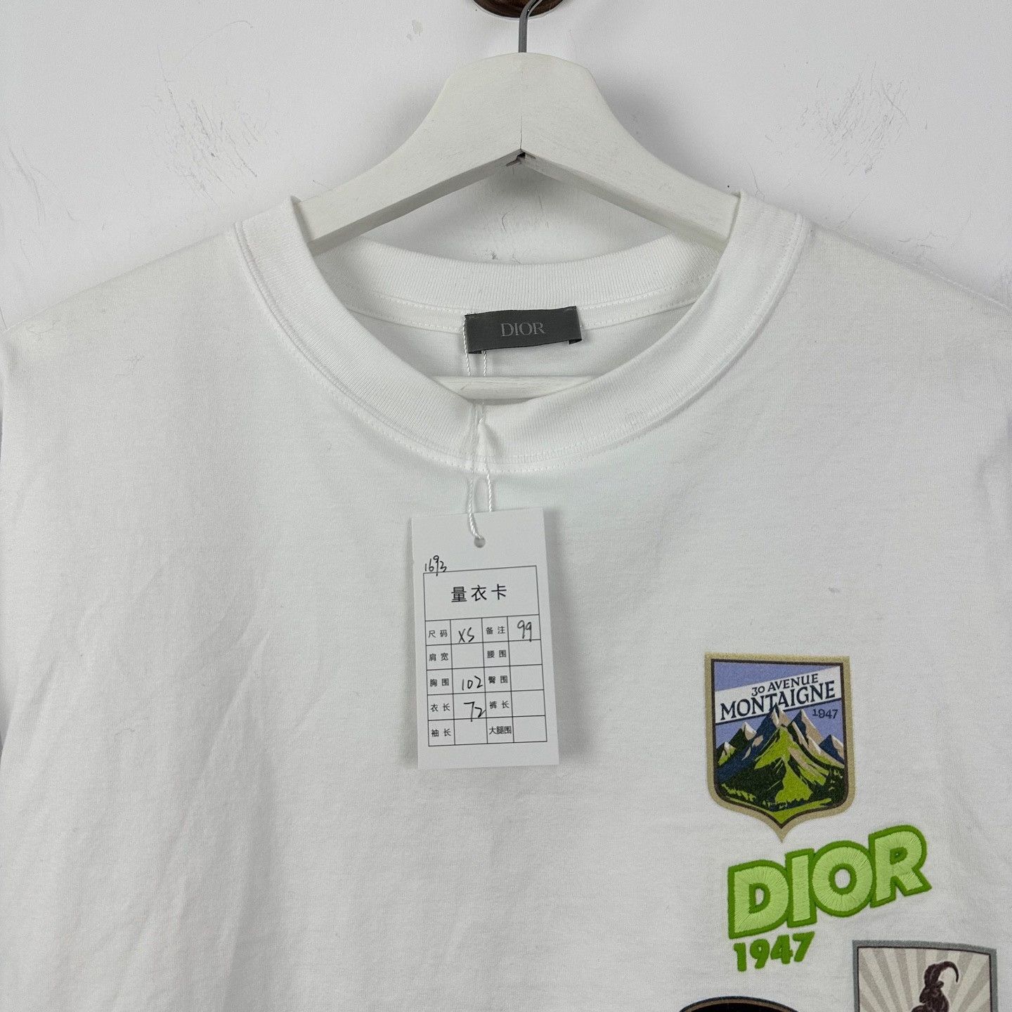 Dior Dior Lifestyle Patch T-Shirt US XS Size US XS / EU 42 / 0 - 4 Thumbnail