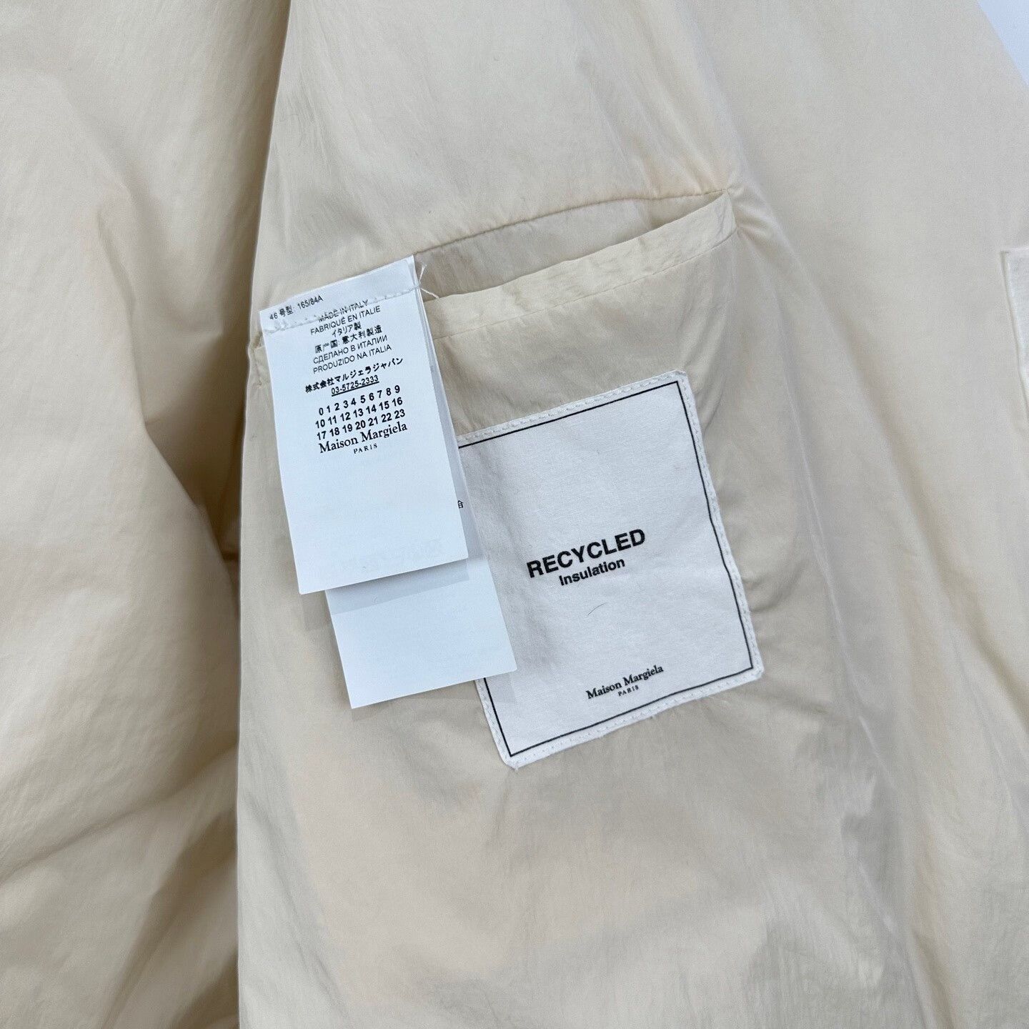 Maison Margiela Maison Margiela Recycled Insulation Heavy Coat Size 46 Size US S / EU 44-46 / 1 - 6 Thumbnail