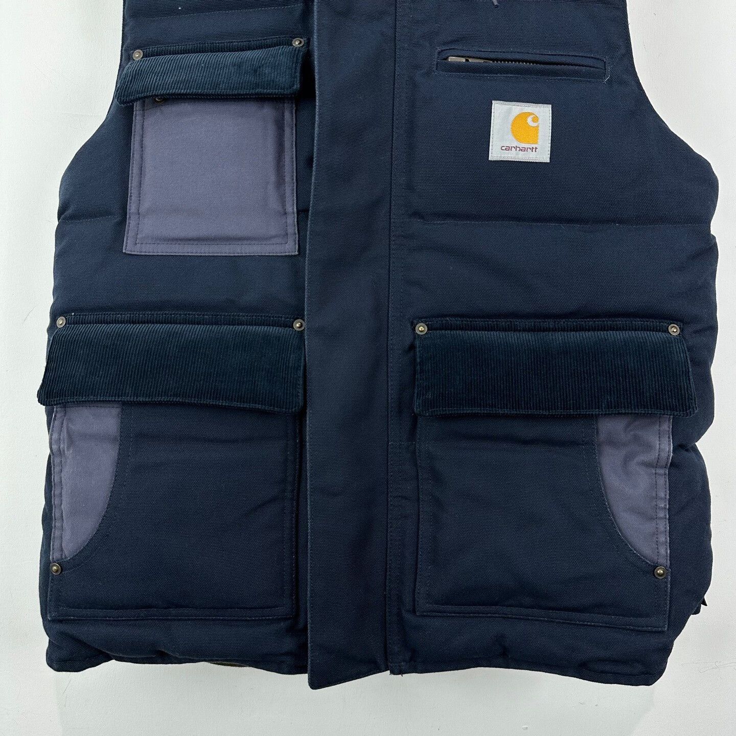 Junya Watanabe Eye Junya Watanabe x Carhartt Patchwork Down Vest S Size US S / EU 44-46 / 1 - 5 Thumbnail