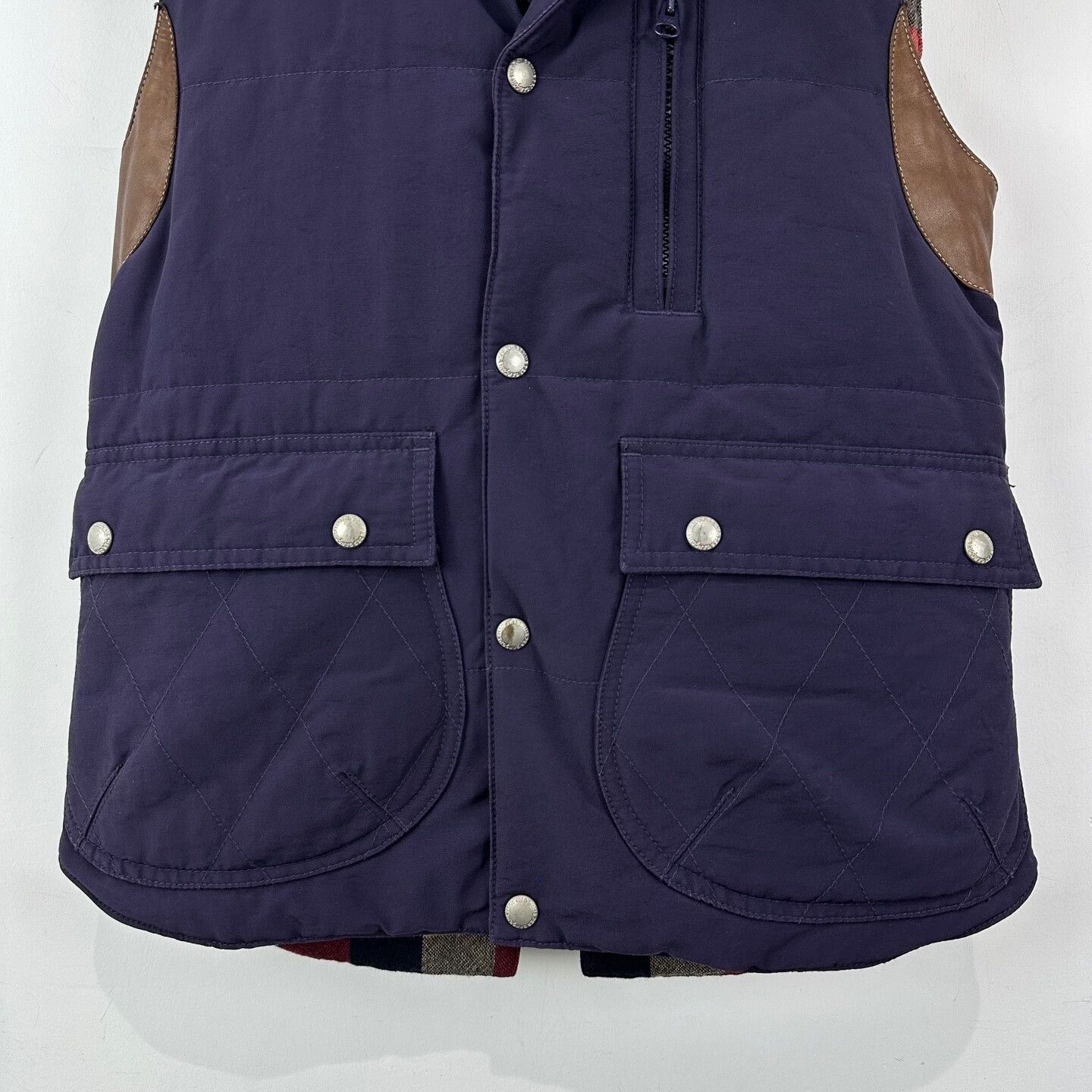 Junya Watanabe Junya Watanabe MAN Leather Trim Padded Vest XS Size US XS / EU 42 / 0 - 5 Thumbnail