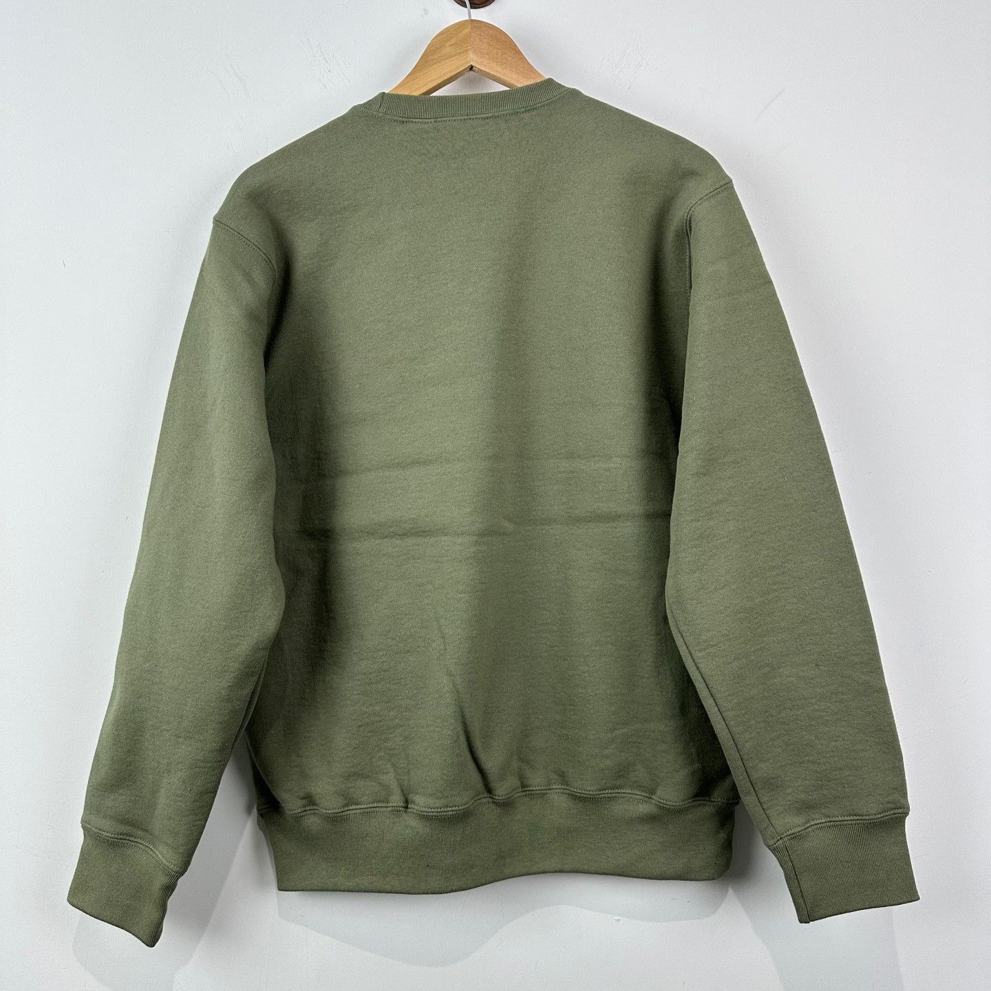 Supreme Supreme Olive Warm Up Crewneck Sweatshirt S Size US S / EU 44-46 / 1 - 3 Thumbnail