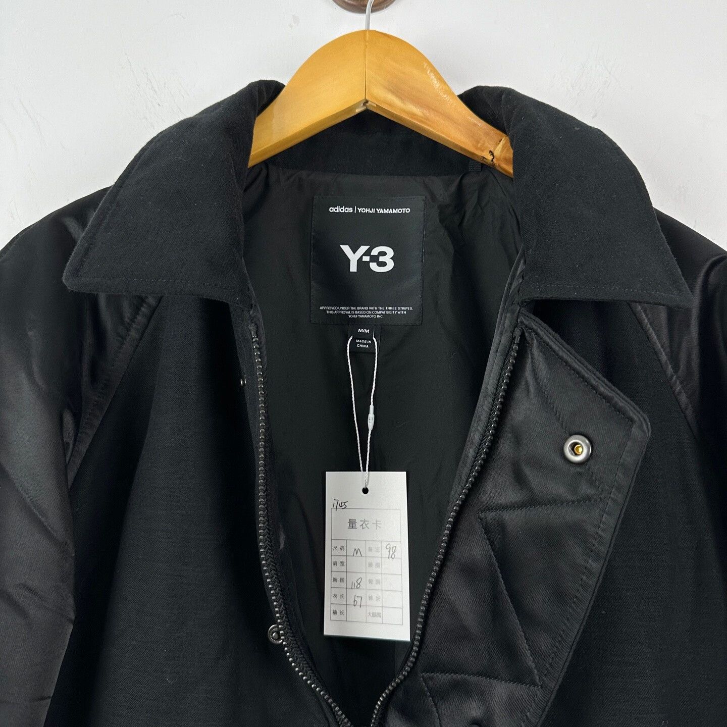 Y-3 Y-3 Paneled Mixed Media Jacket Size M Size US M / EU 48-50 / 2 - 4 Thumbnail