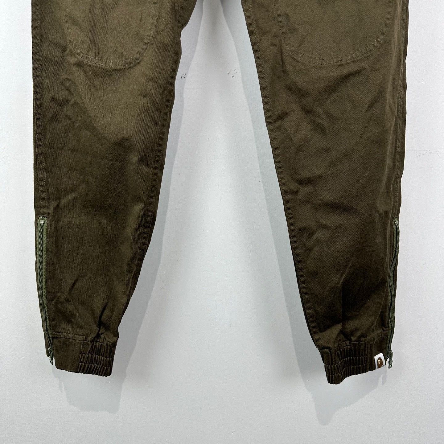 Bape BAPE Olive Knee Patch Zipper Cargo Pants S Size US 30 / EU 46 - 5 Thumbnail