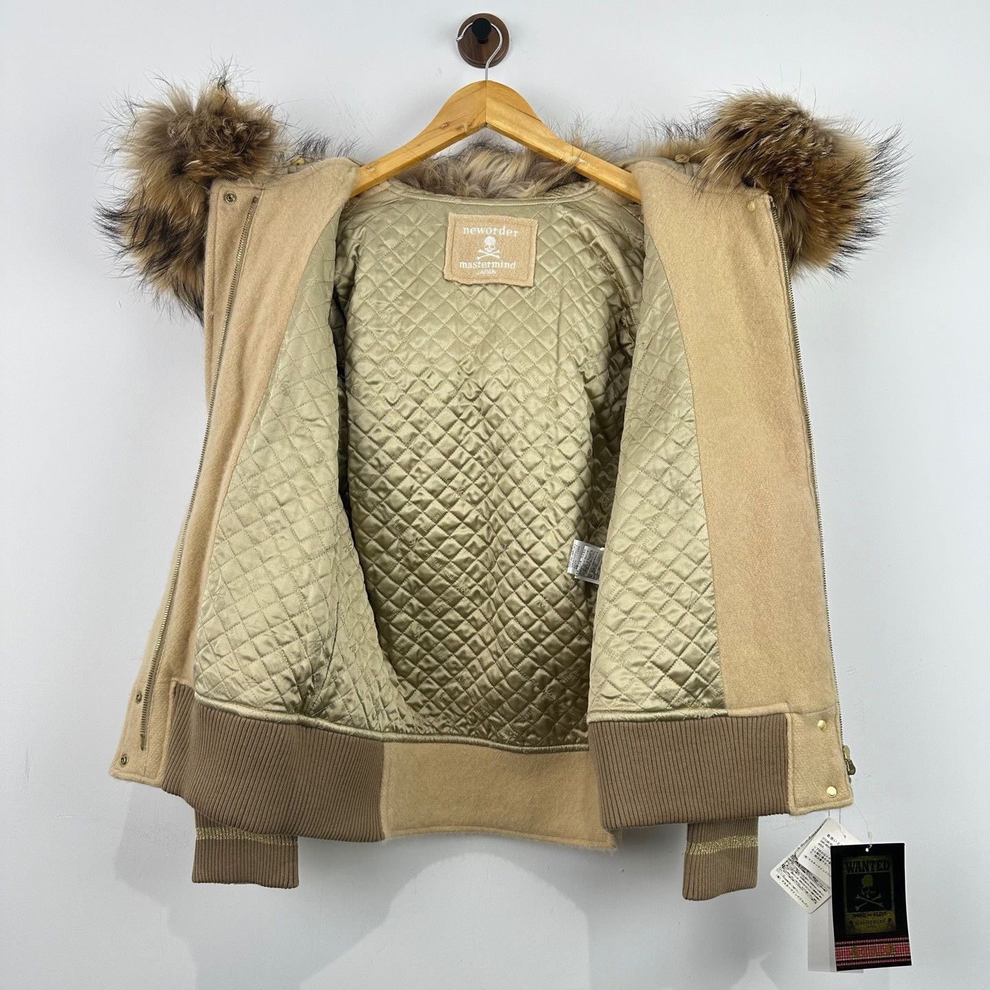 Mastermind Japan mastermind JAPAN Cashmere Leather Fur Jacket Size 1 Size US S / EU 44-46 / 1 - 6 Thumbnail